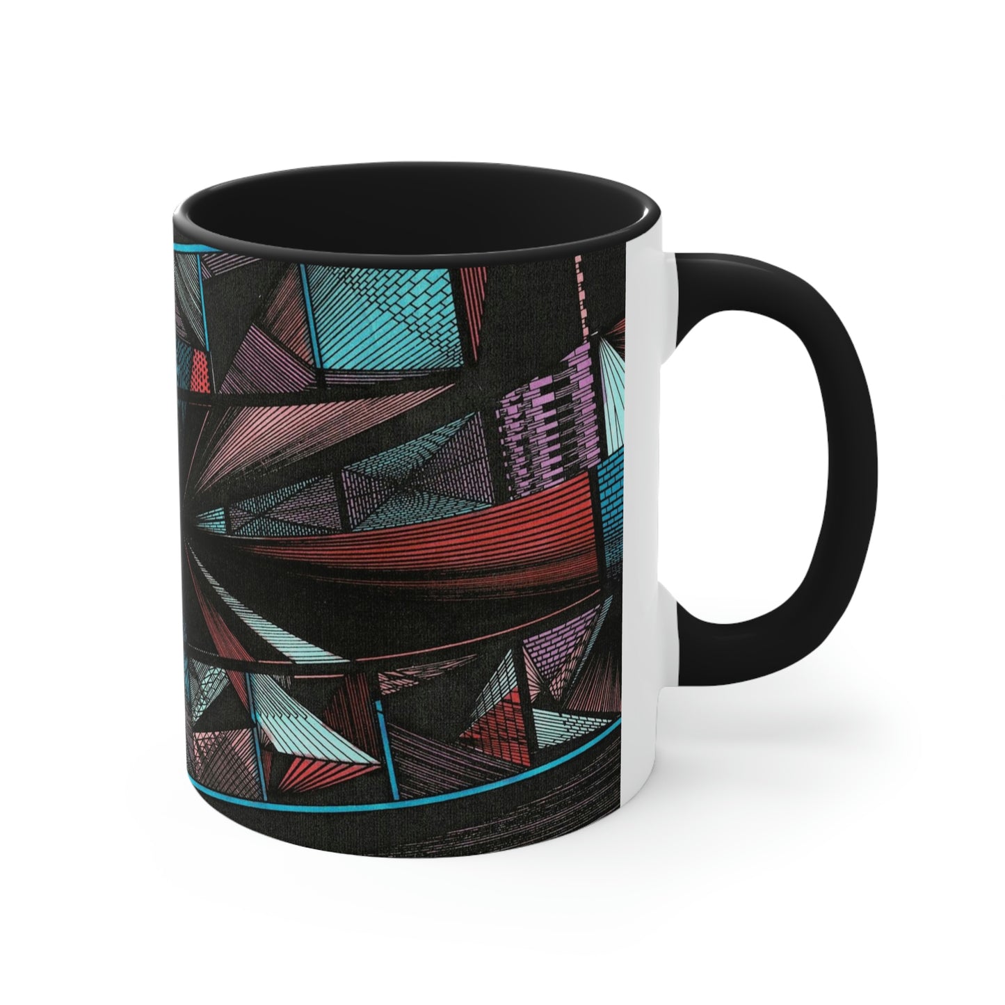 DUO MEGALOPOLIS Accent Coffee Mug, 11oz