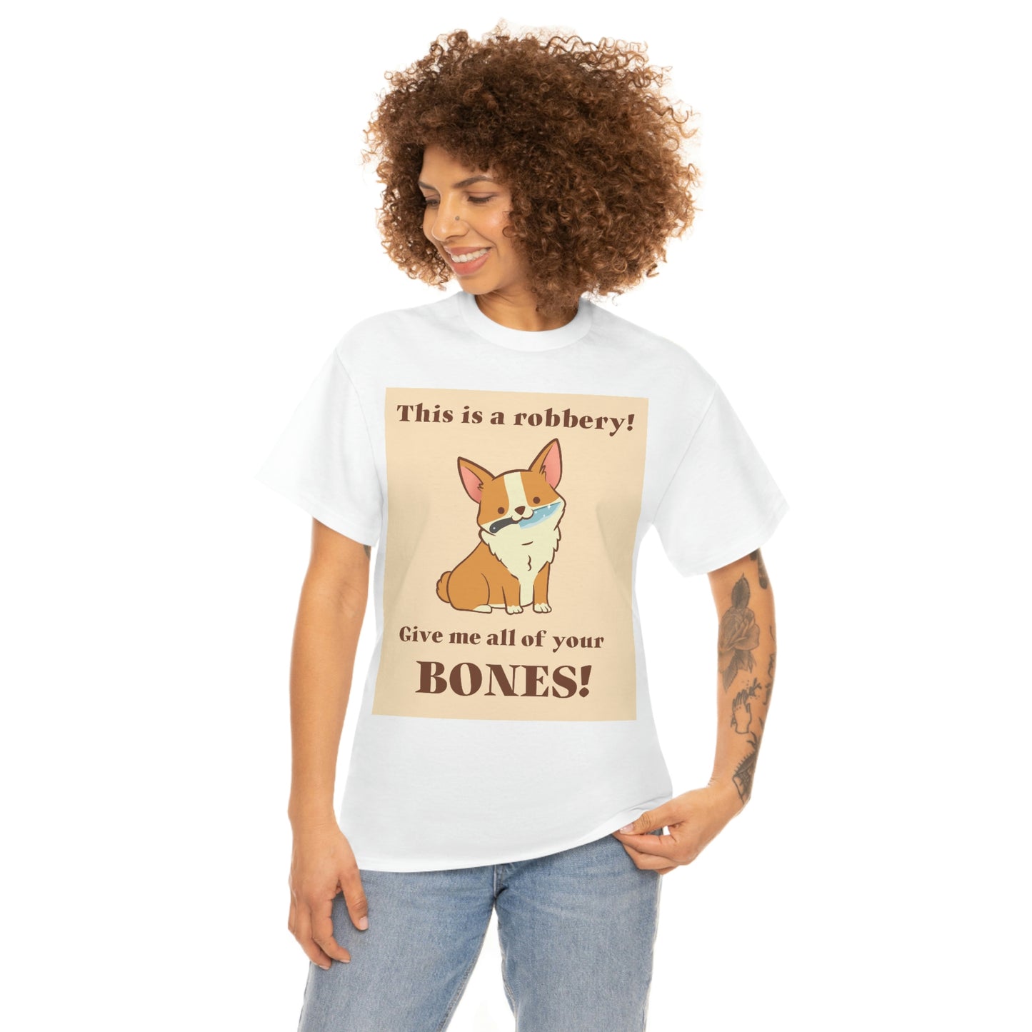 THIS IS A ROBBERY! Unisex Heavy Cotton Tee