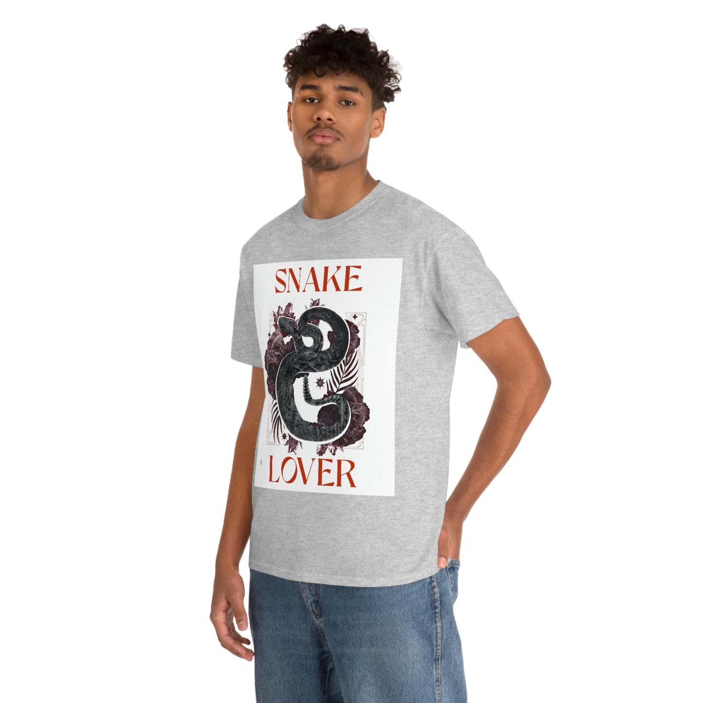 SNAKE LOVER Unisex Heavy Cotton Tee