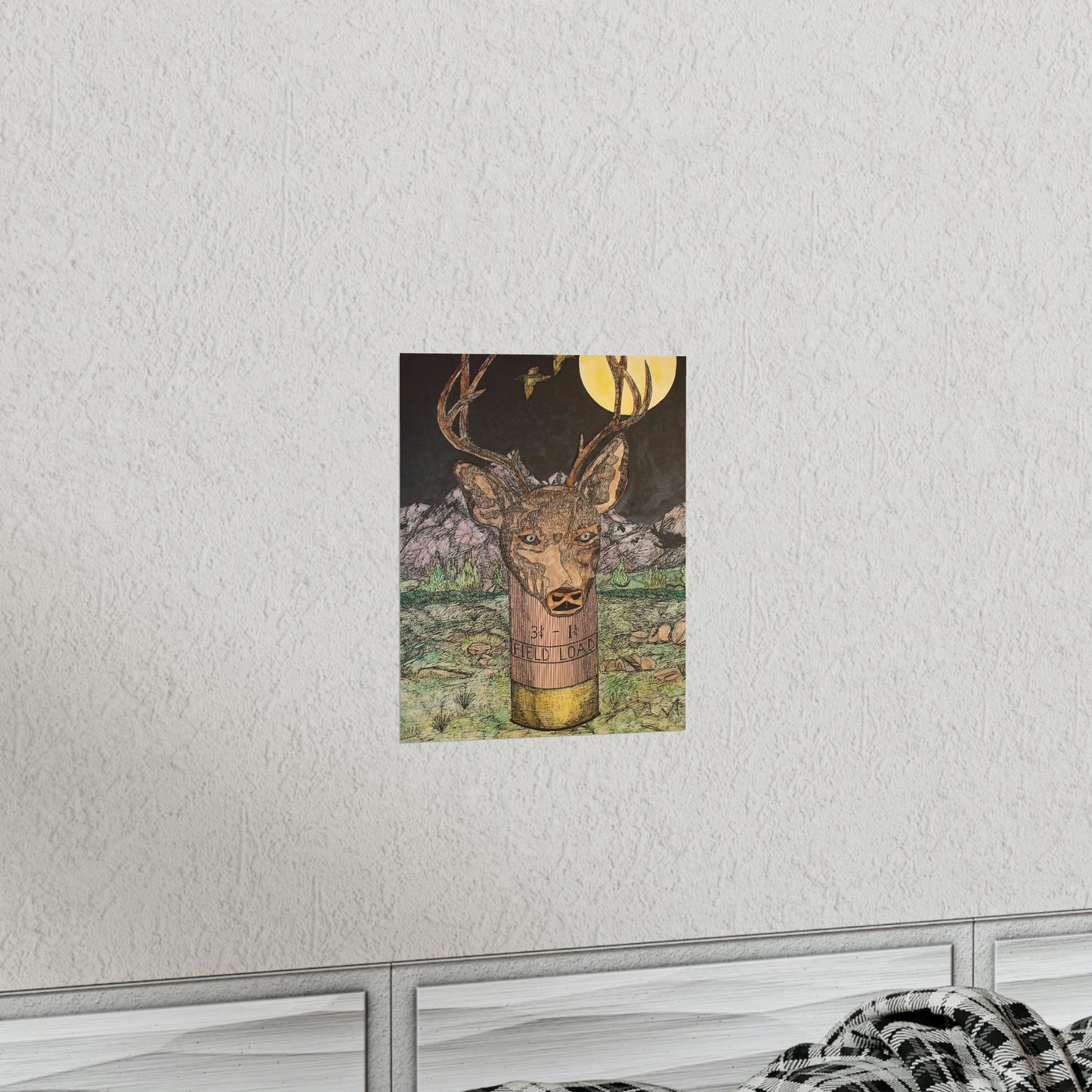 BUCKSHOT Premium Matte Vertical Posters