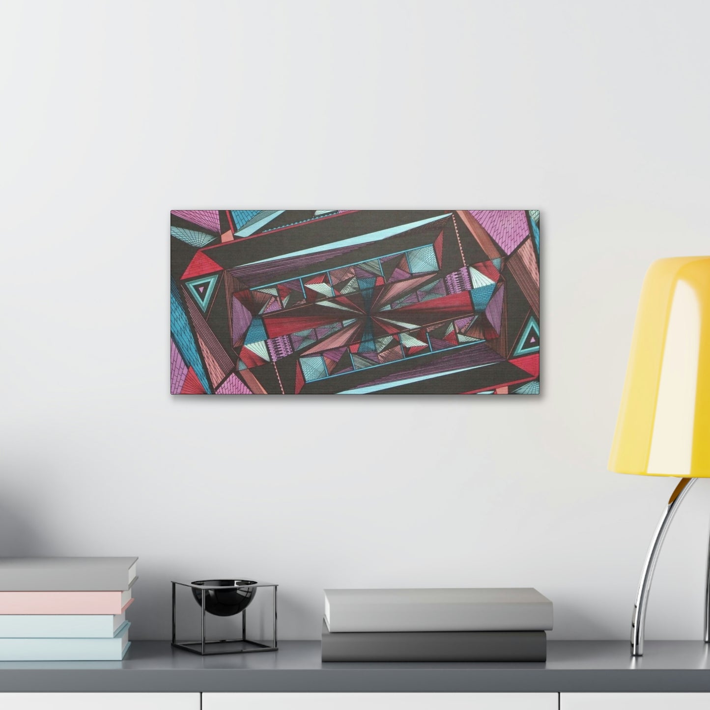 LIGHT DUO MEGALOPOLIS Canvas Gallery Wraps