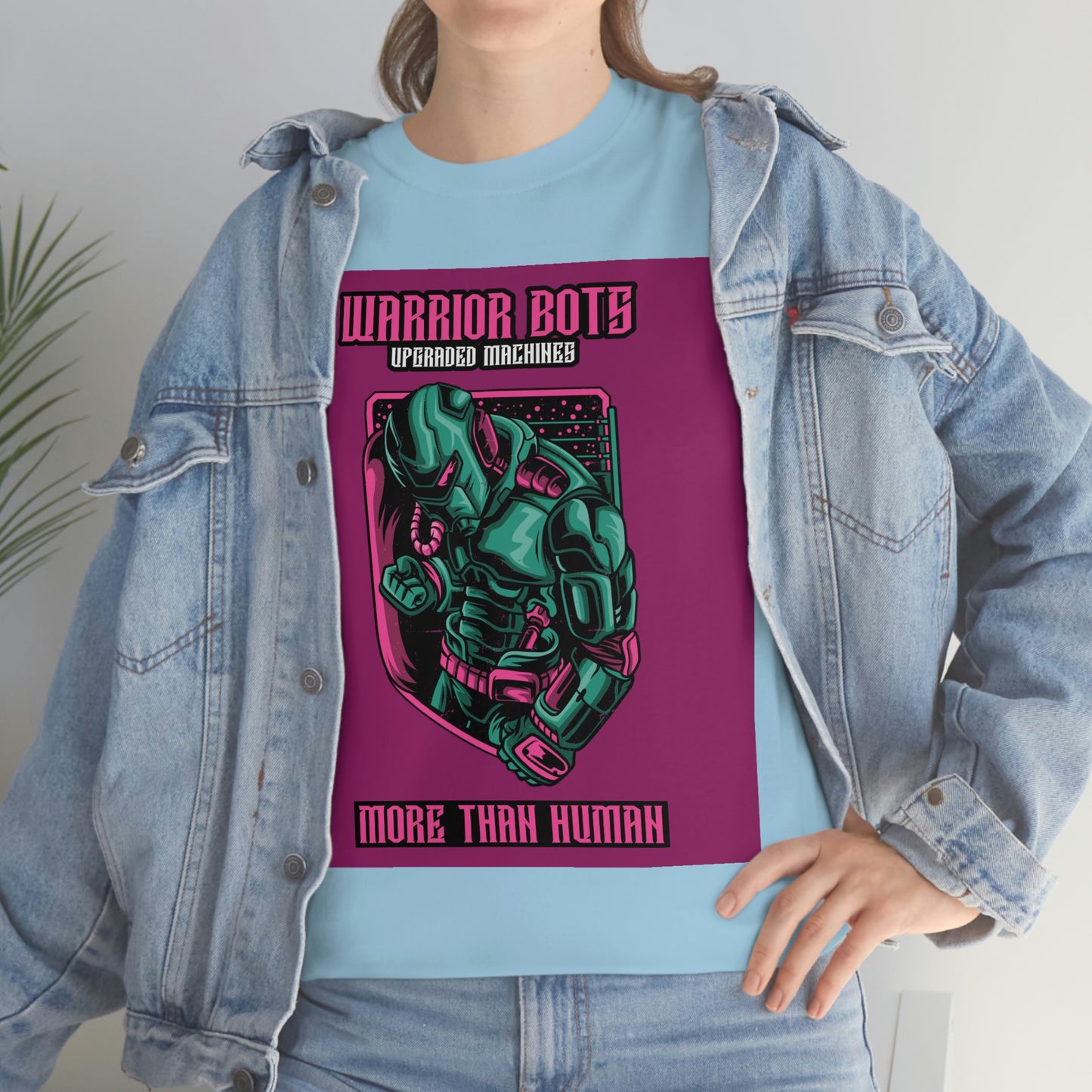 WARRIOR BOTS Unisex Heavy Cotton Tee