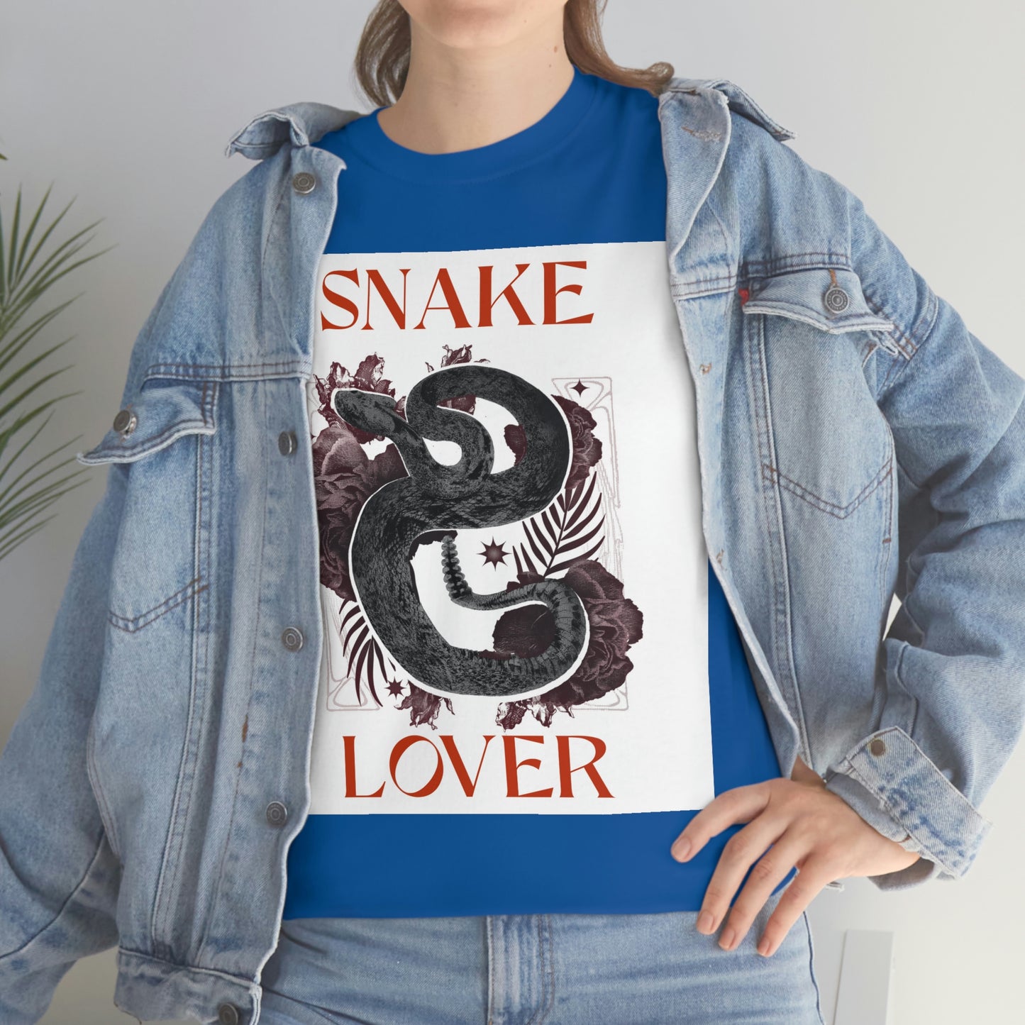 SNAKE LOVER Unisex Heavy Cotton Tee