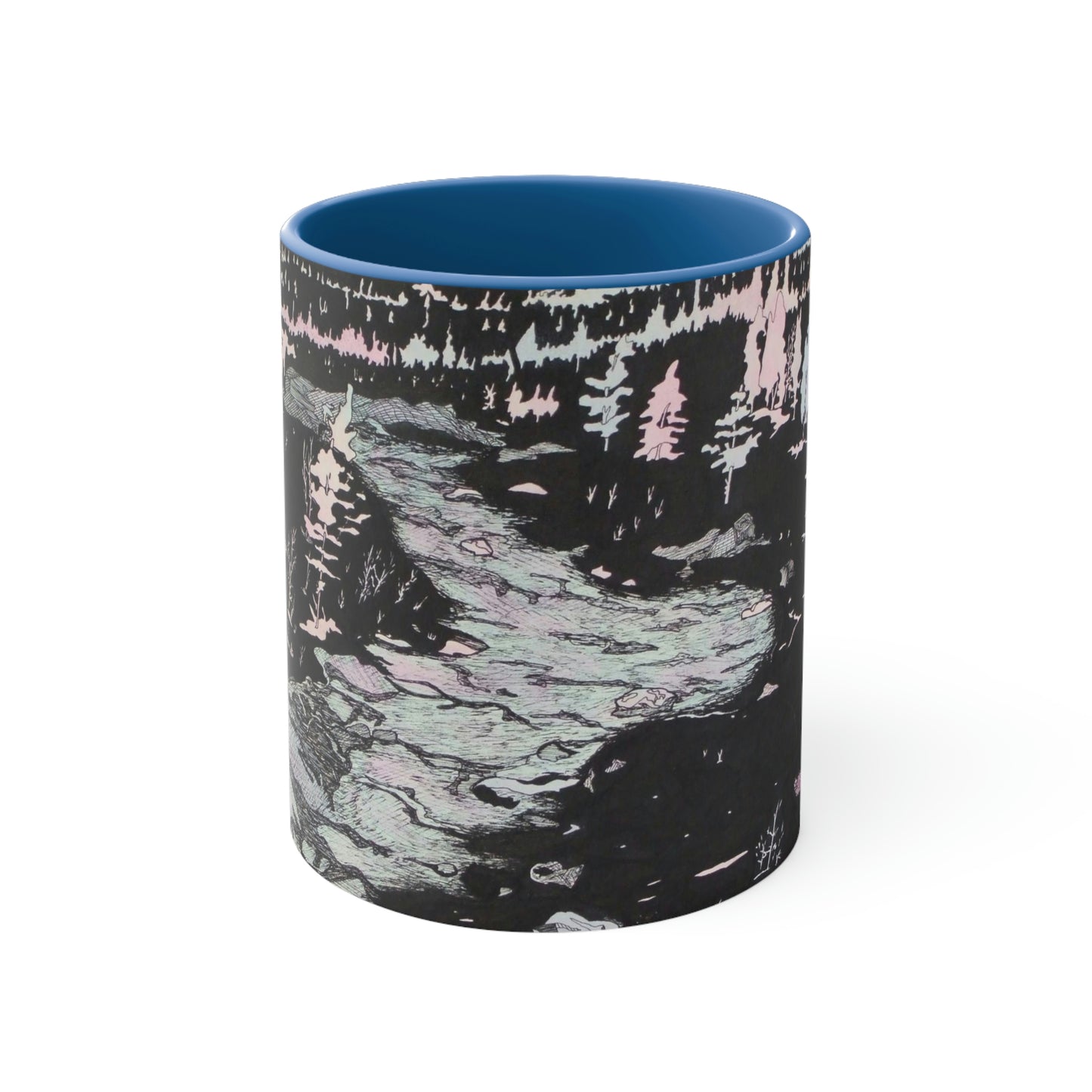WONDERLUST Accent Coffee Mug, 11oz