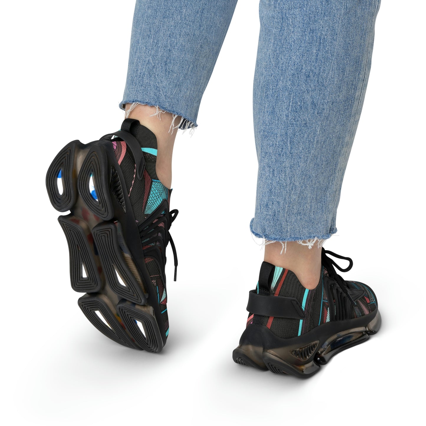 DUO MEGALOPOLIS Women's Mesh Sneakers