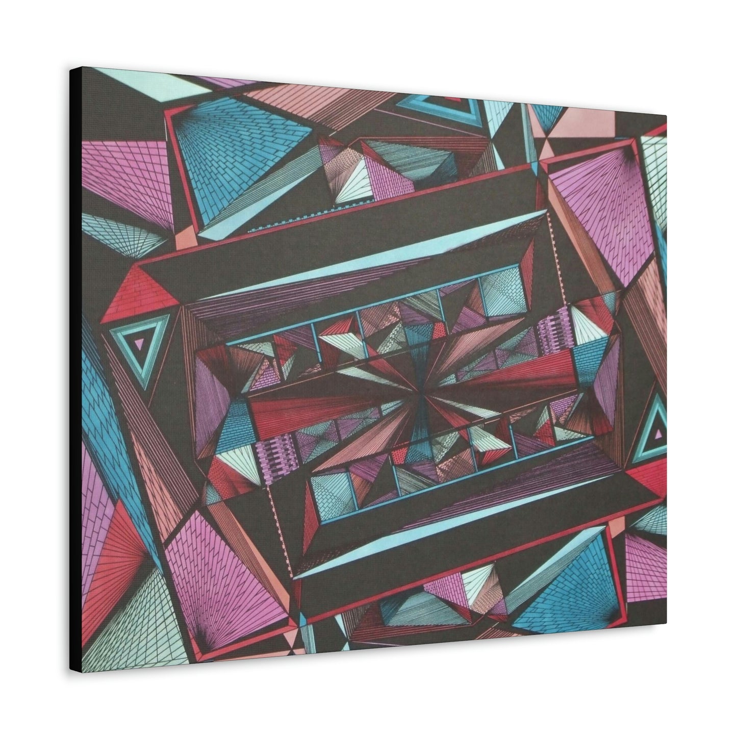 LIGHT DUO MEGALOPOLIS Canvas Gallery Wraps