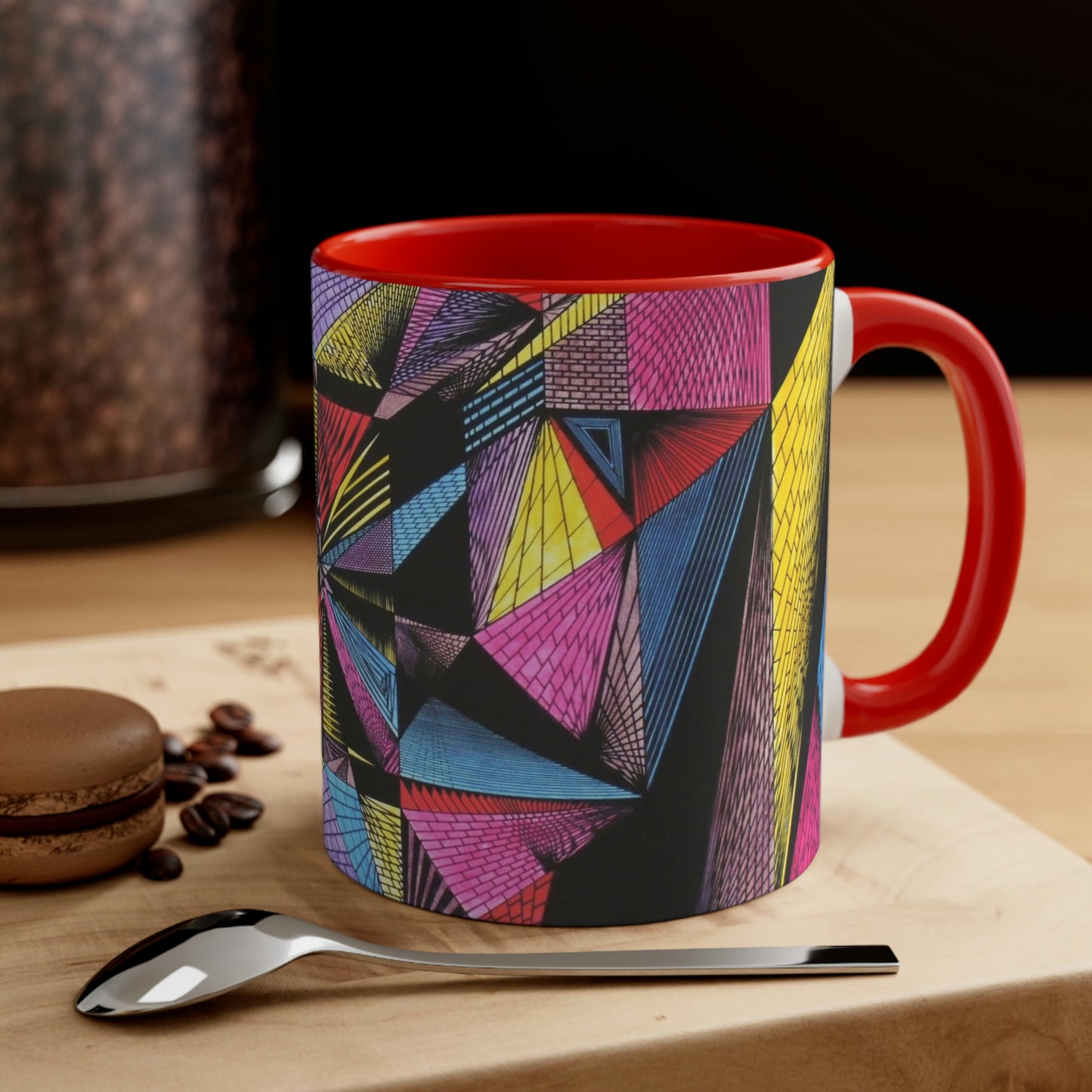 EDIFACE Accent Coffee Mug, 11oz