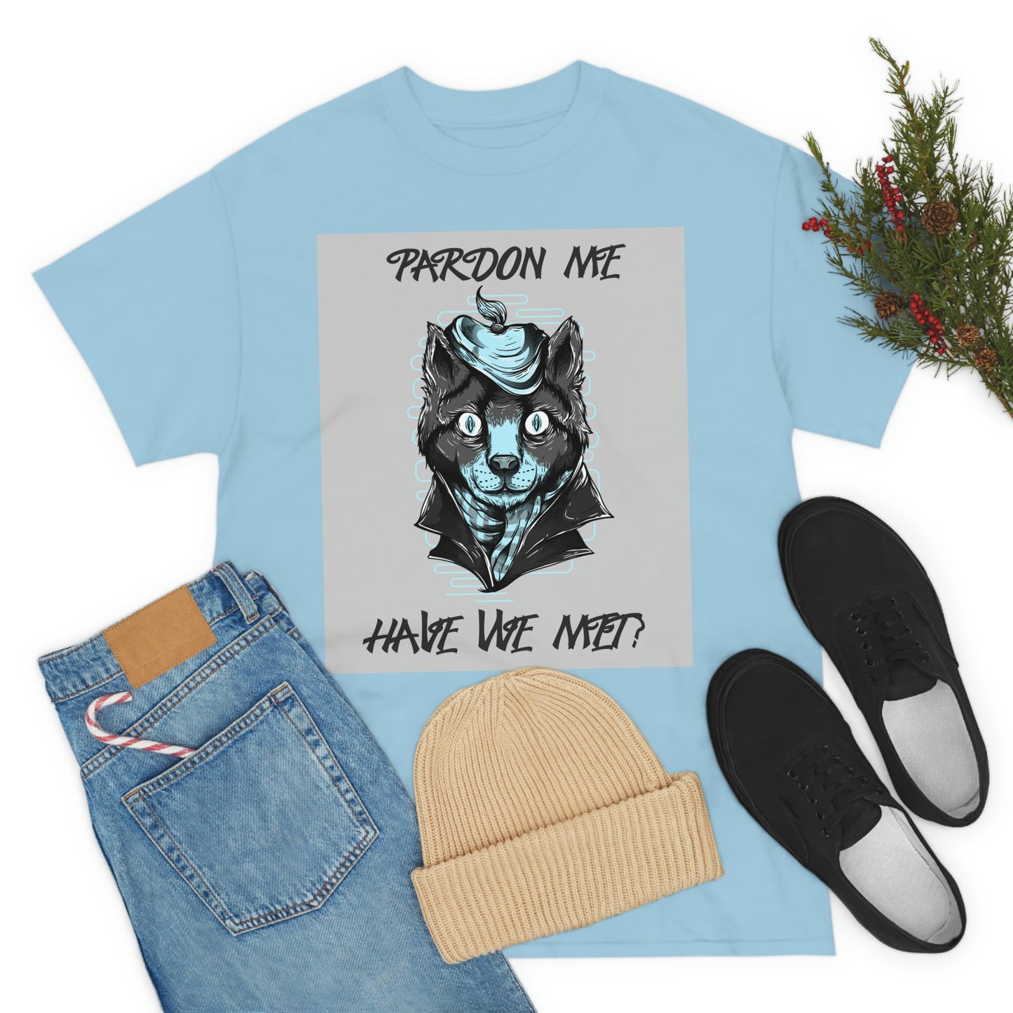 PARDON ME Unisex Heavy Cotton Tee