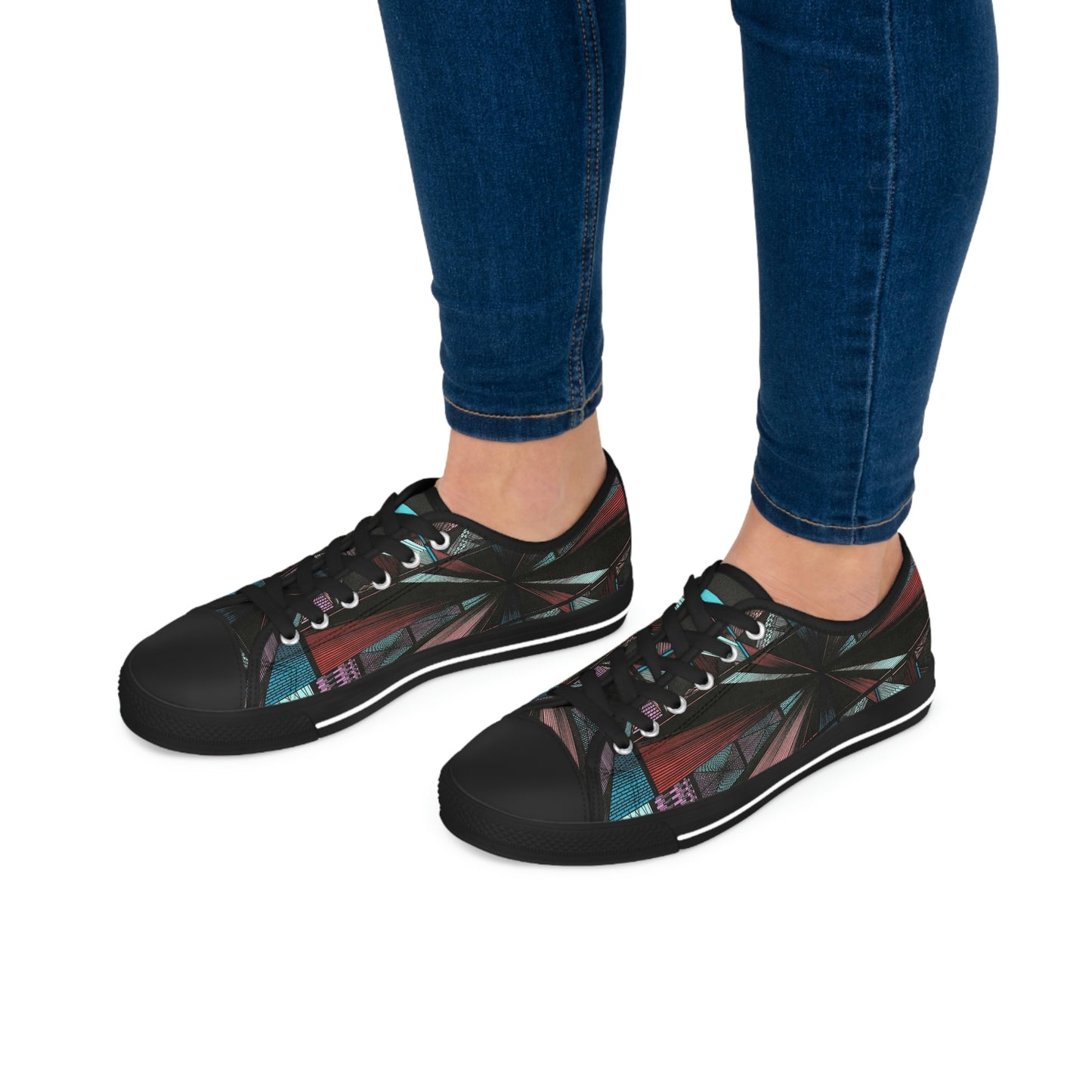 DUO MEGALOPOLIS Women's Low Top Sneakers