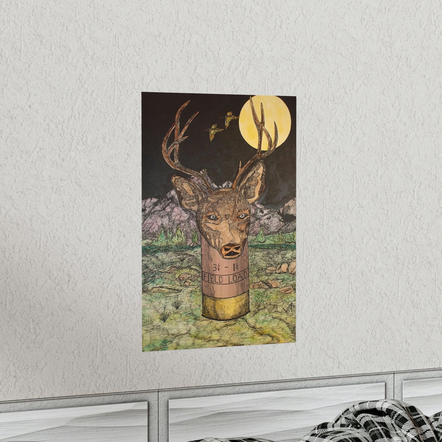 BUCKSHOT Premium Matte Vertical Posters