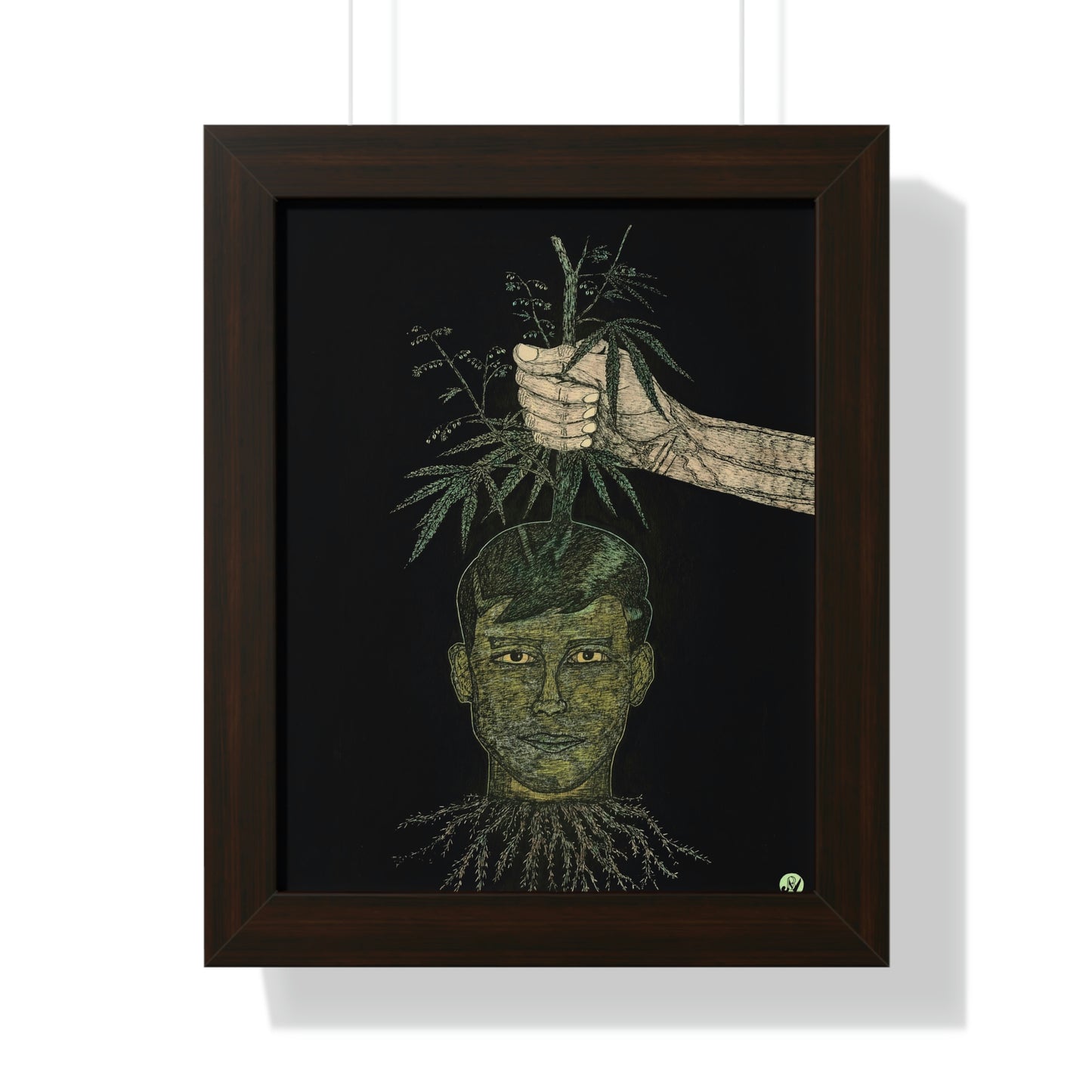POTHEAD Framed Vertical Poster