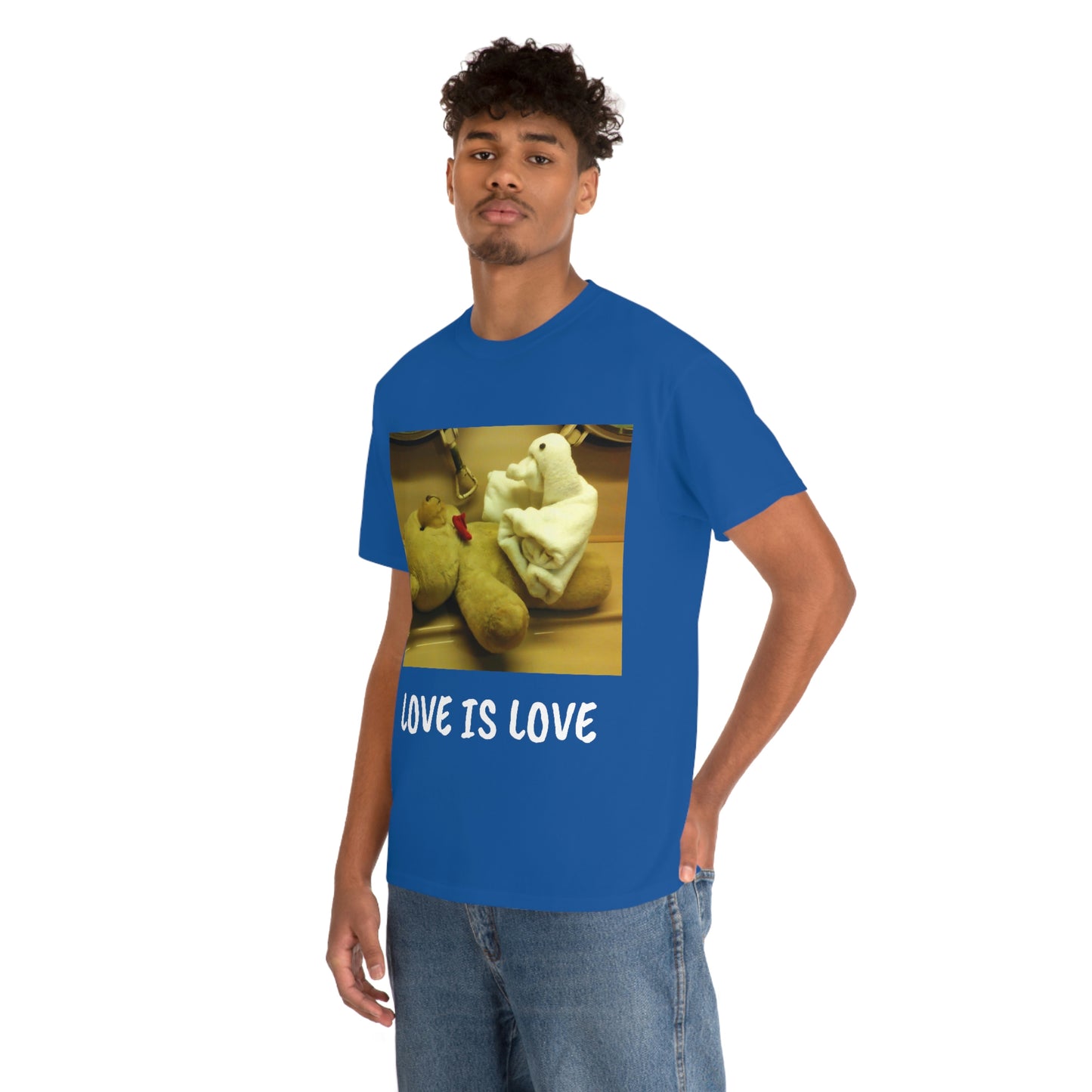 LOVE IS LOVE Unisex Heavy Cotton Tee
