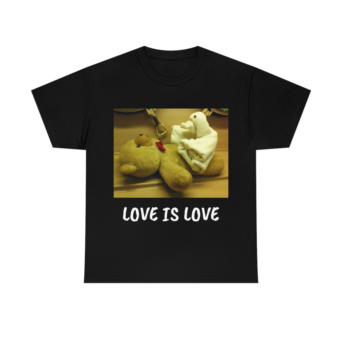 LOVE IS LOVE Unisex Heavy Cotton Tee