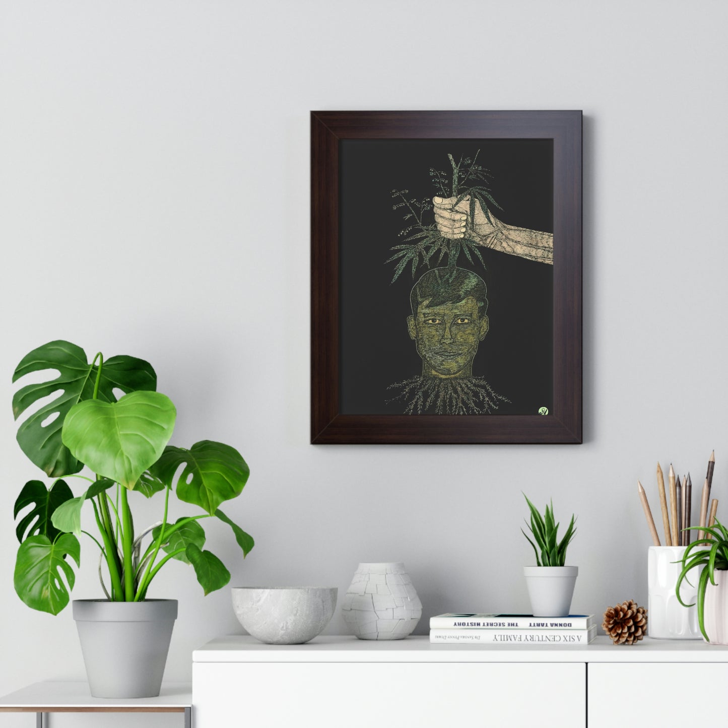 POTHEAD Framed Vertical Poster