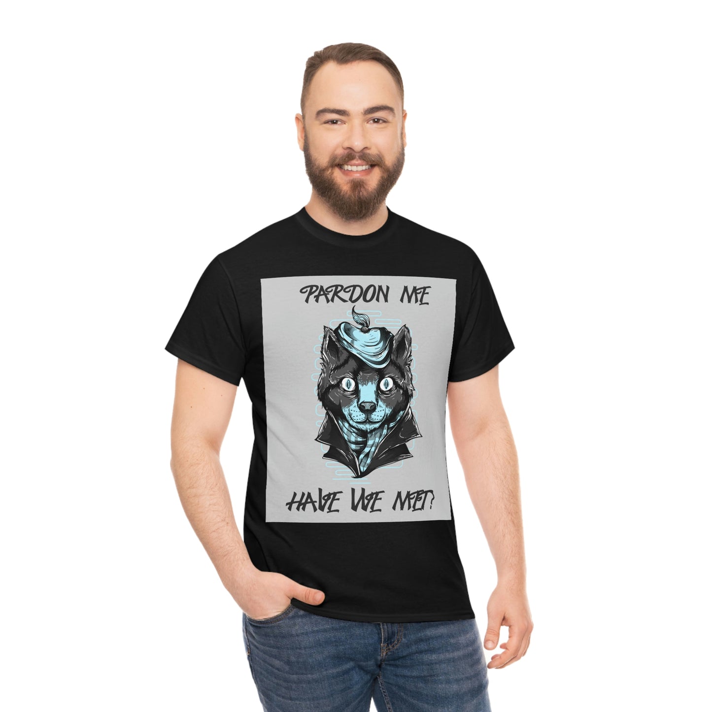 PARDON ME Unisex Heavy Cotton Tee