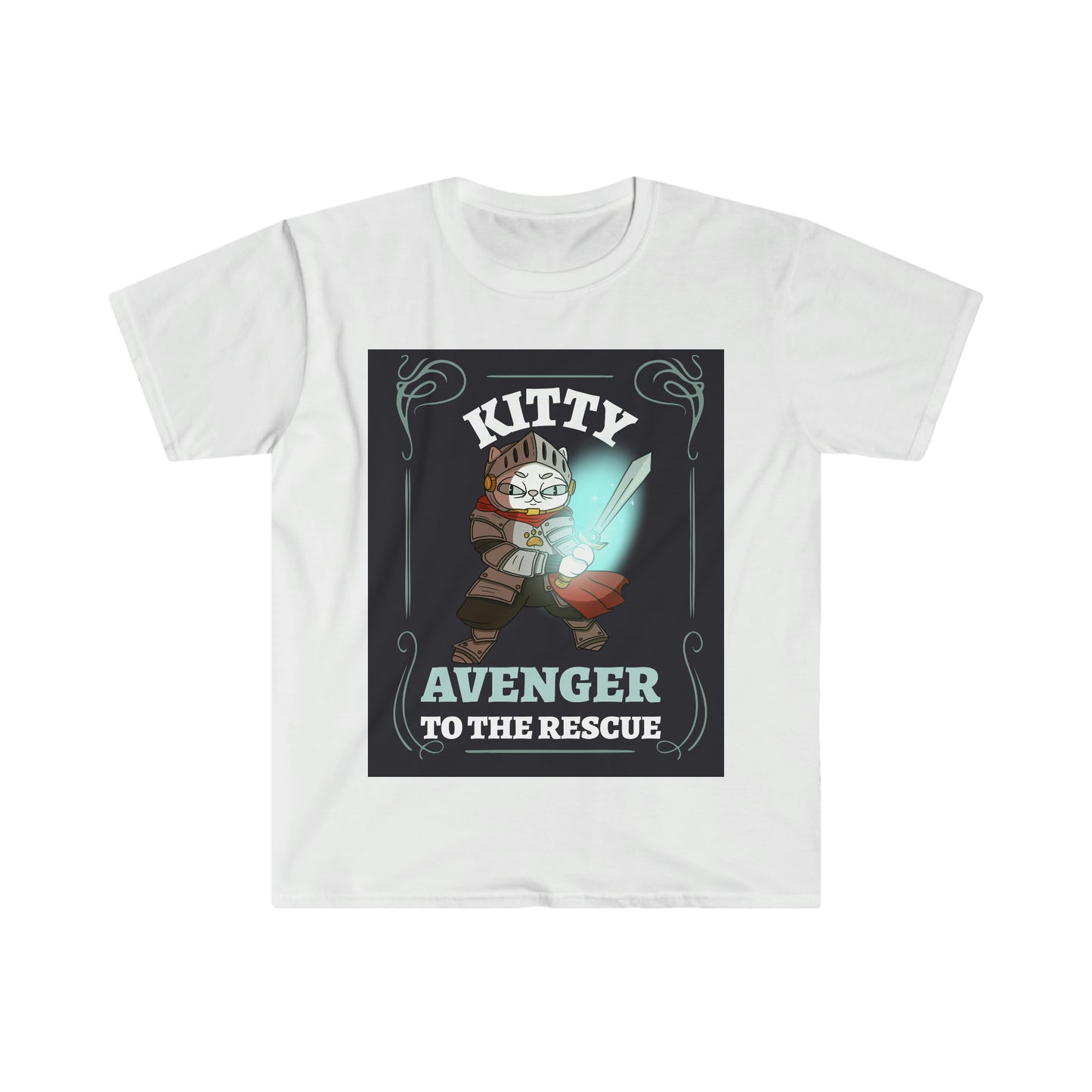 KITTY AVENGER Unisex Softstyle T-Shirt