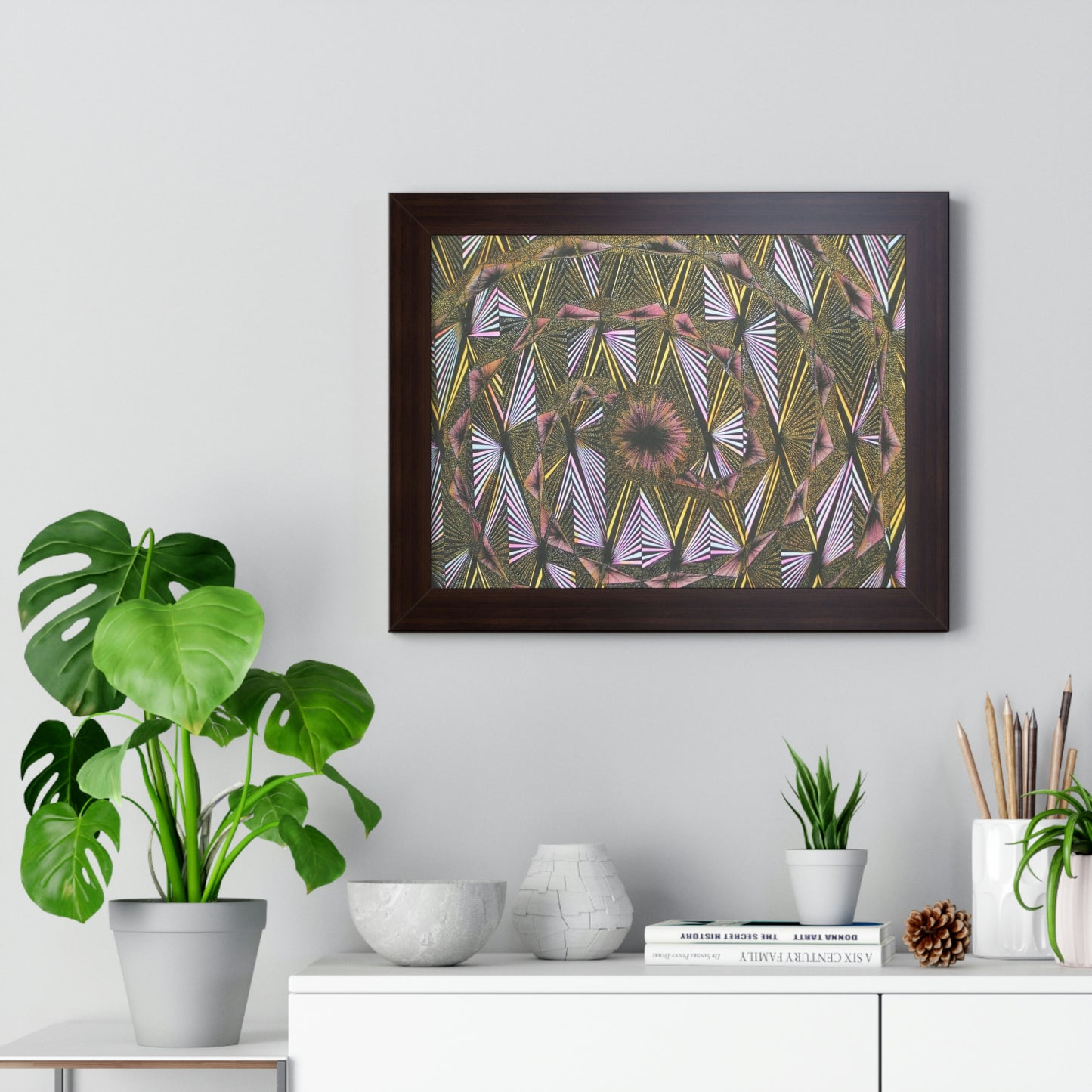 SOLAR SPECTRUM Framed Horizontal Poster