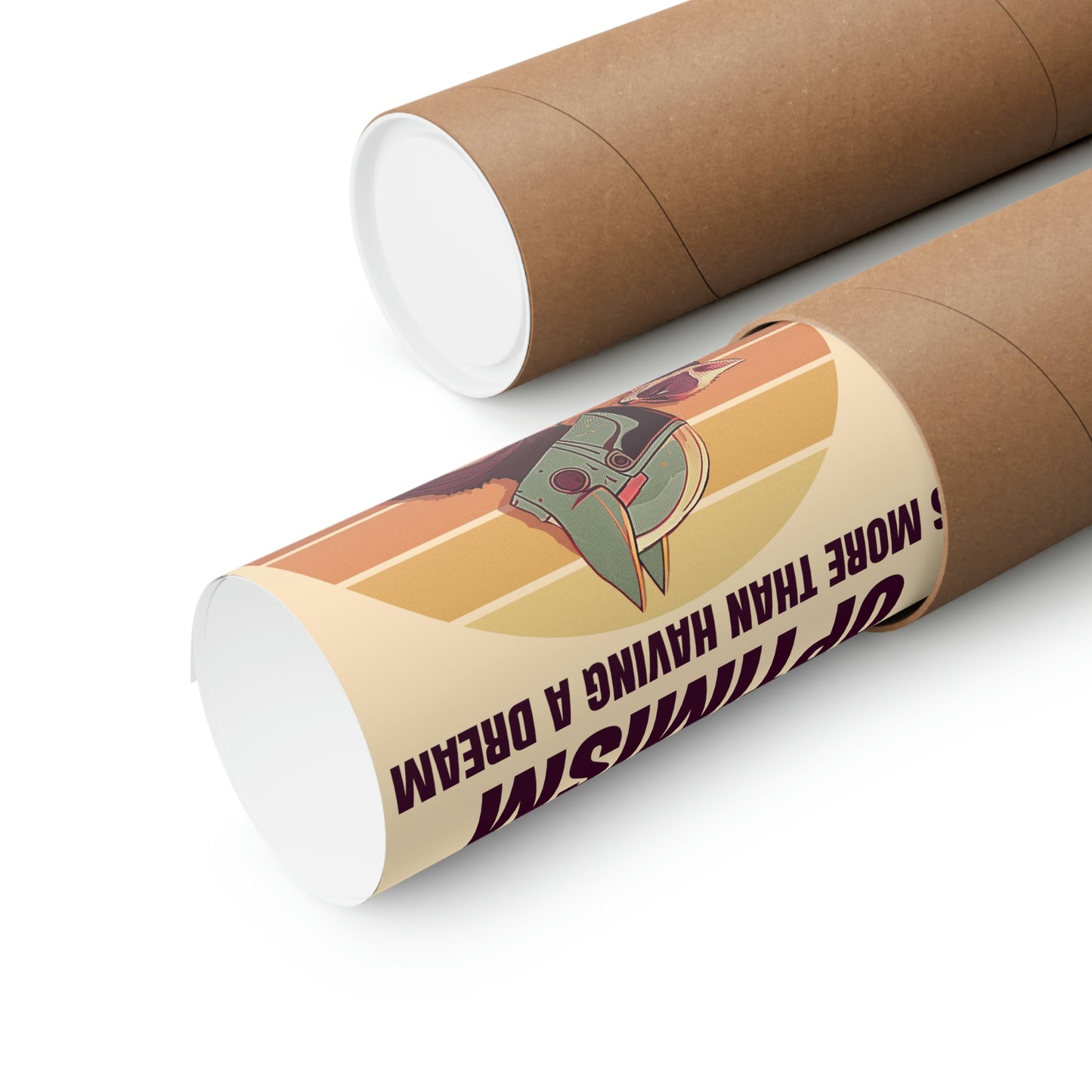 OPTIMISM Premium Matte Vertical Posters