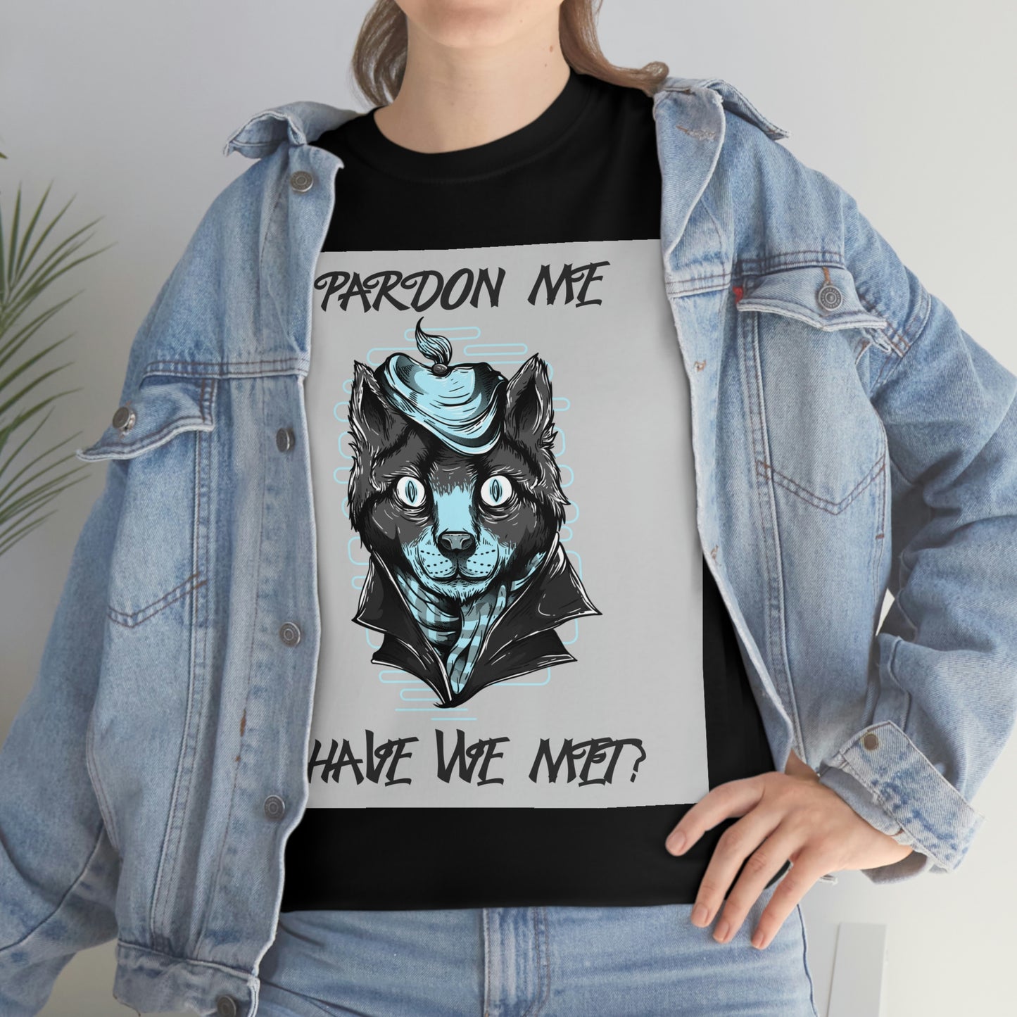 PARDON ME Unisex Heavy Cotton Tee
