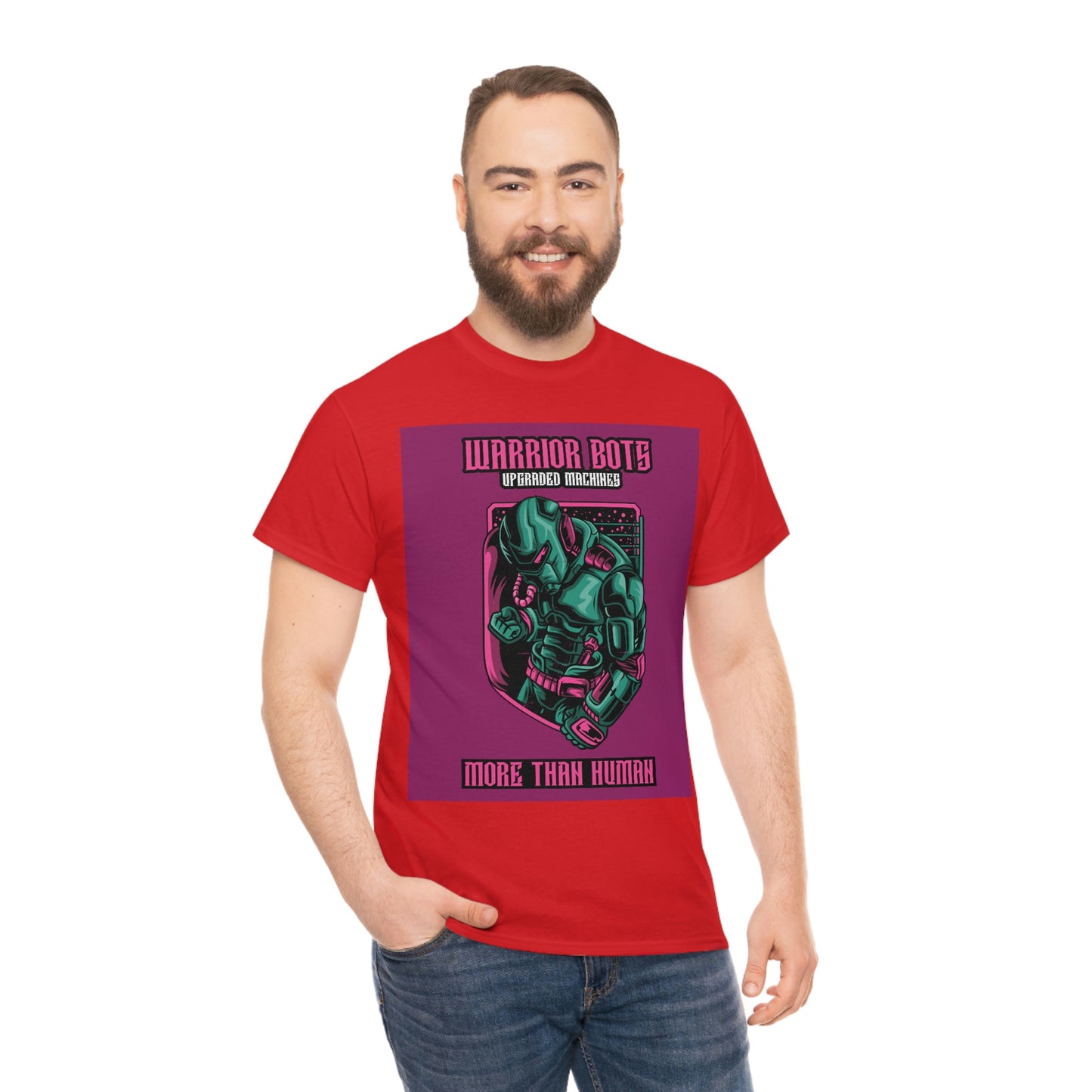 WARRIOR BOTS Unisex Heavy Cotton Tee