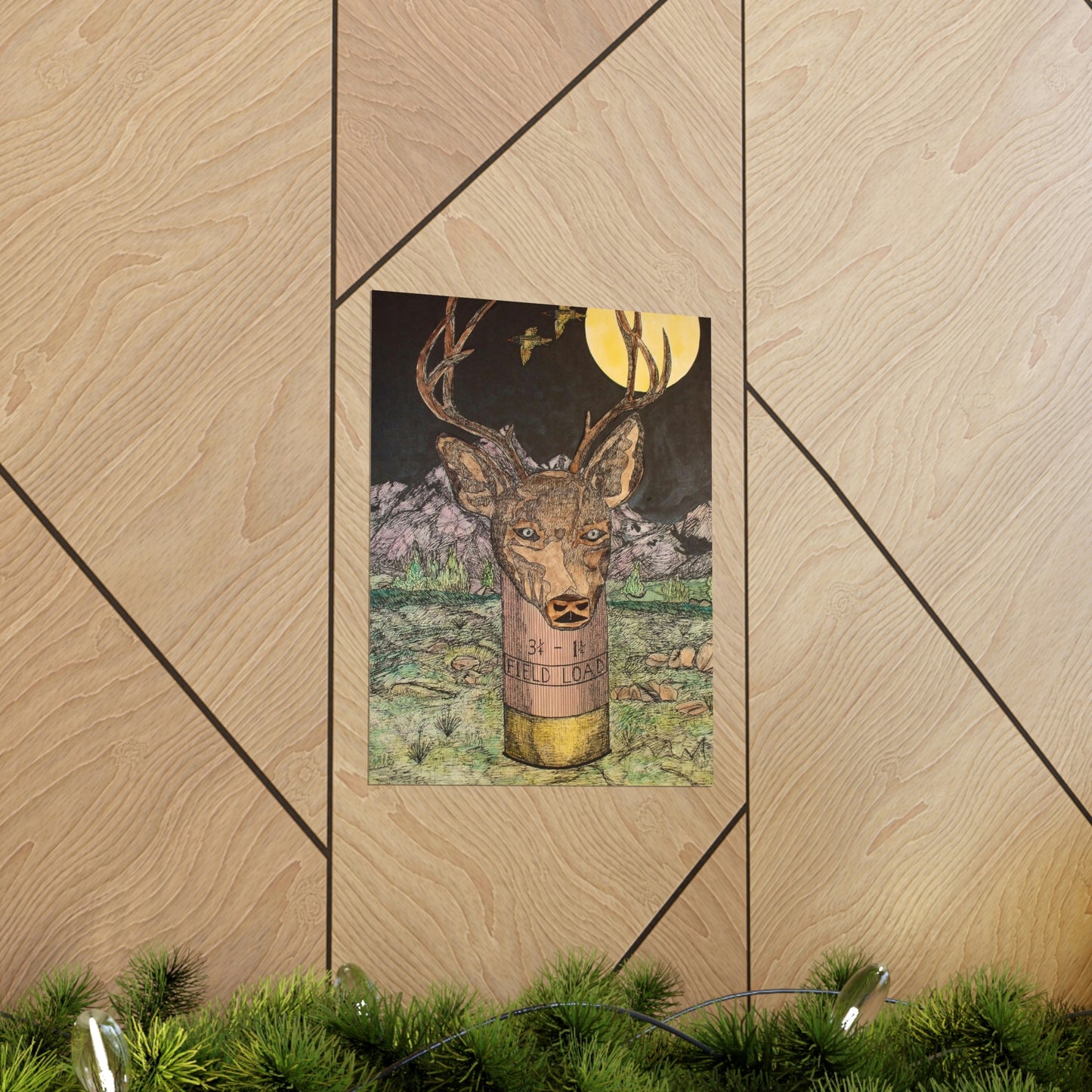 BUCKSHOT Premium Matte Vertical Posters