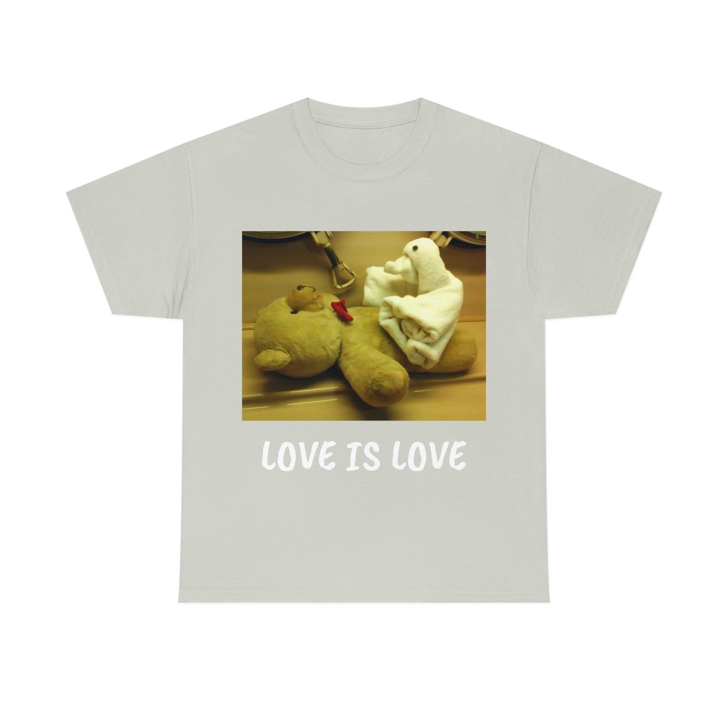LOVE IS LOVE Unisex Heavy Cotton Tee