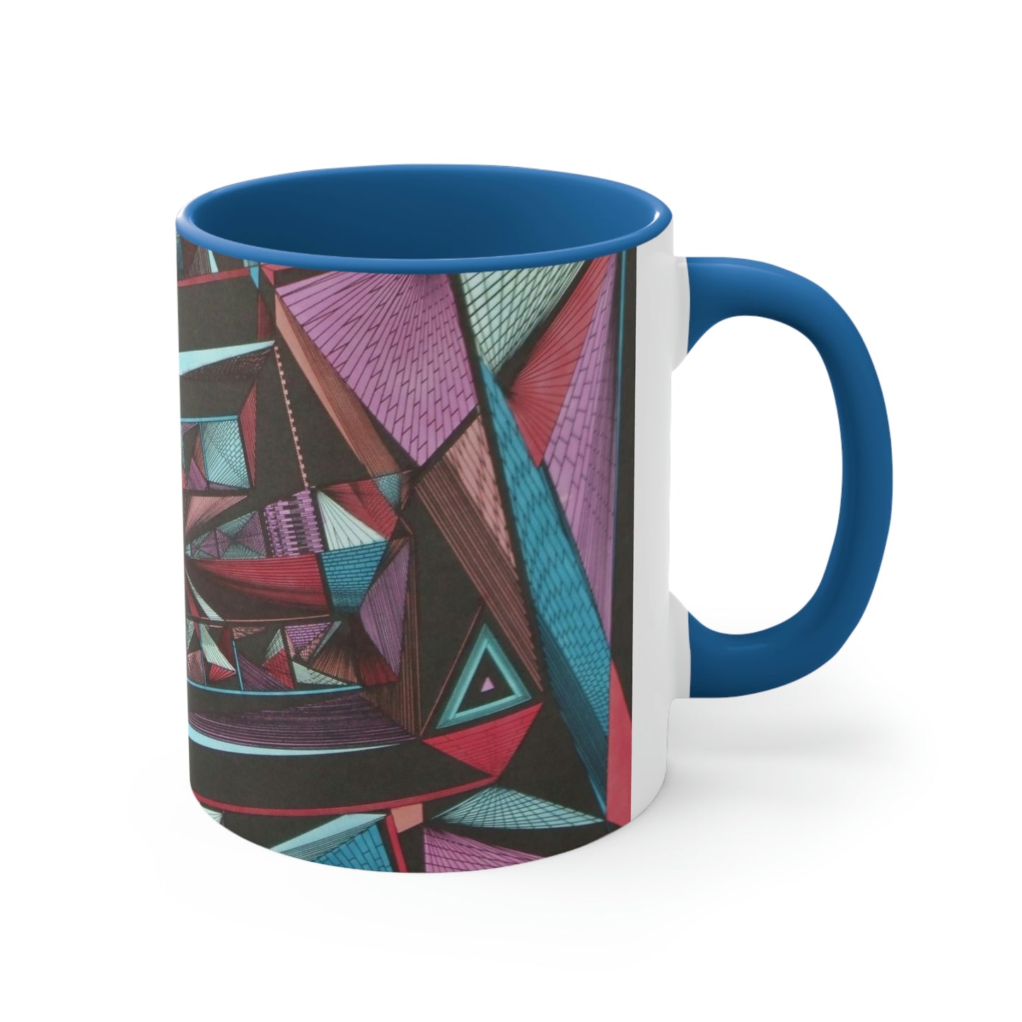 LIGHT DUO MEGALOPOLIS Accent Coffee Mug, 11oz