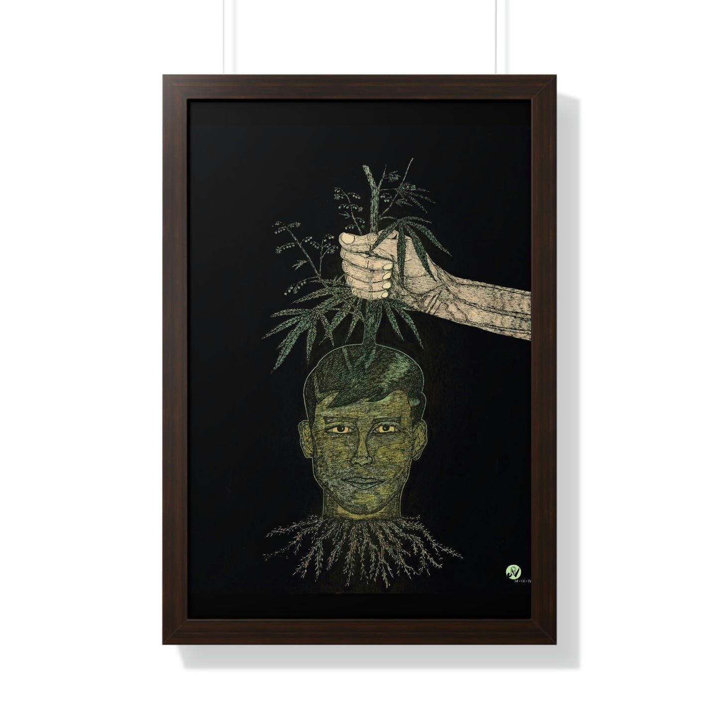 POTHEAD Framed Vertical Poster