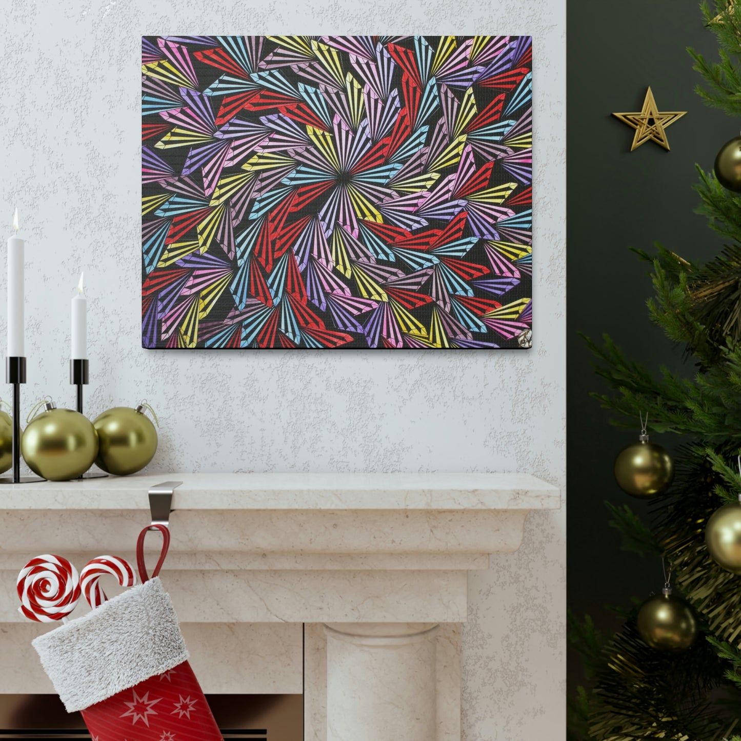 PINWHEEL Canvas Gallery Wraps