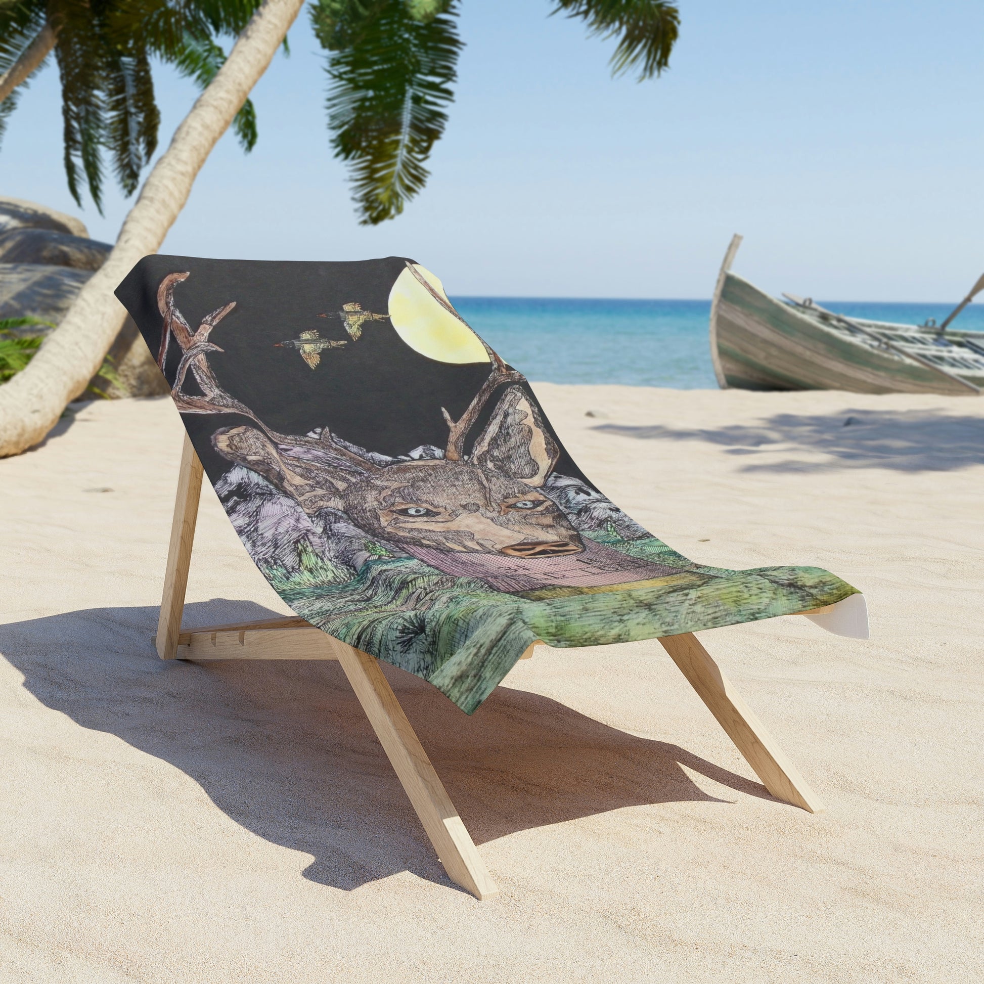 BUCKSHOT Beach Towel