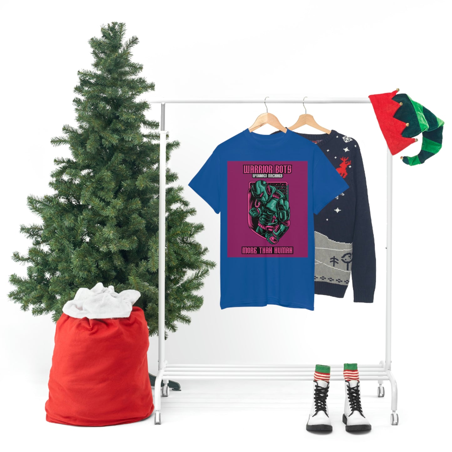 WARRIOR BOTS Unisex Heavy Cotton Tee