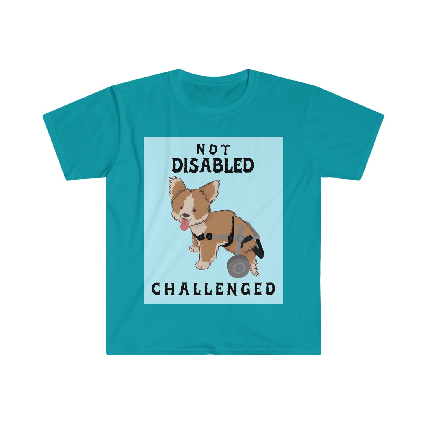 NOT DISABLED Unisex Softstyle T-Shirt