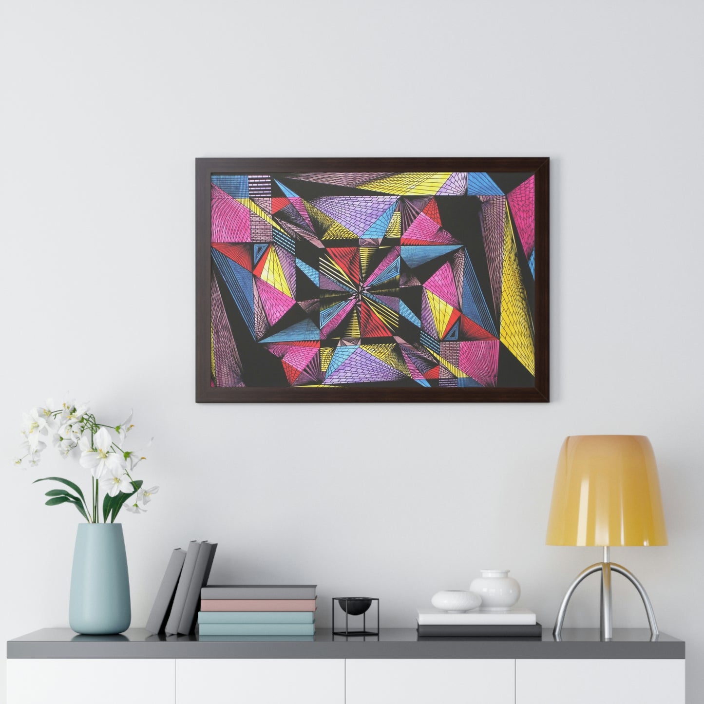 EDIFACE Framed Horizontal Poster