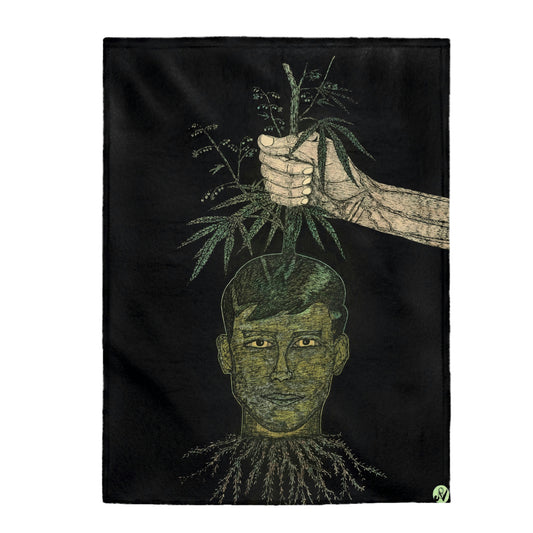POTHEAD Velveteen Plush Blanket