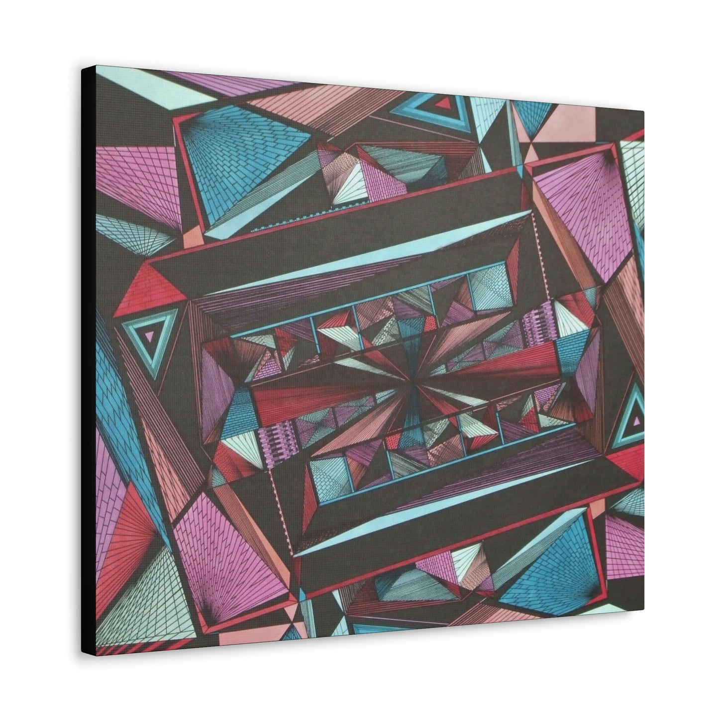 LIGHT DUO MEGALOPOLIS Canvas Gallery Wraps