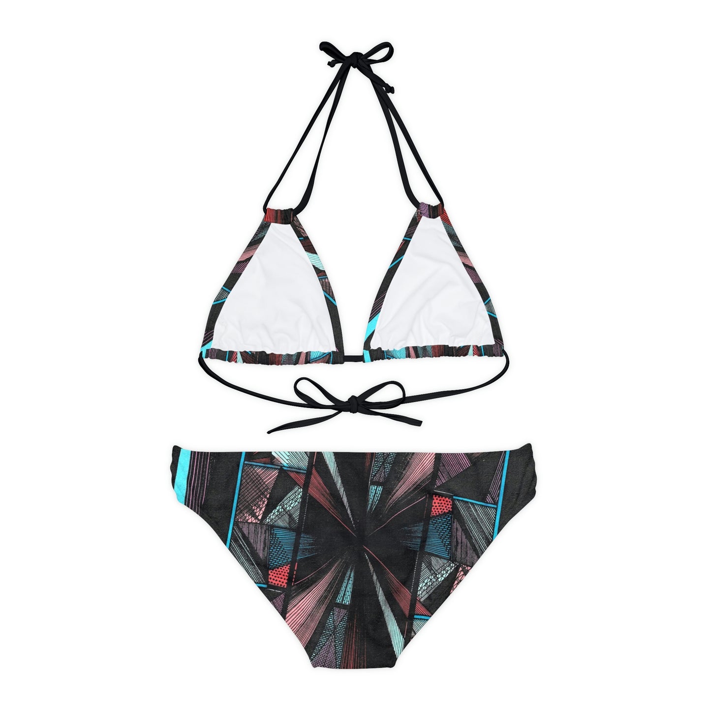 DUO MEGALOPOLIS Strappy Bikini Set