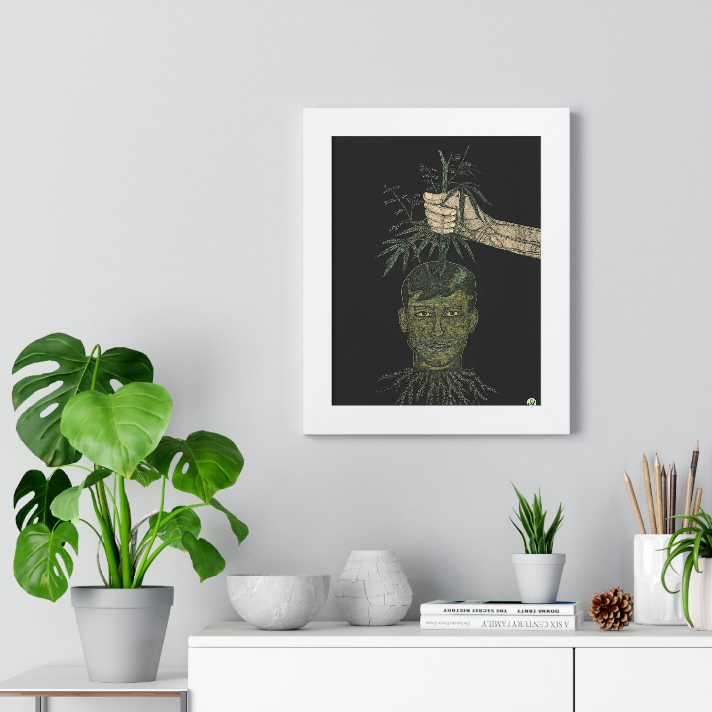 POTHEAD Framed Vertical Poster