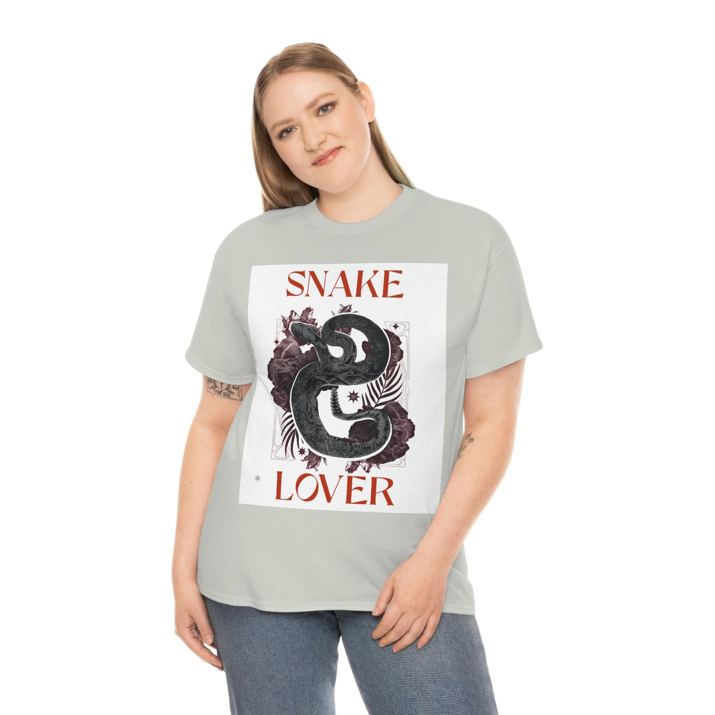 SNAKE LOVER Unisex Heavy Cotton Tee