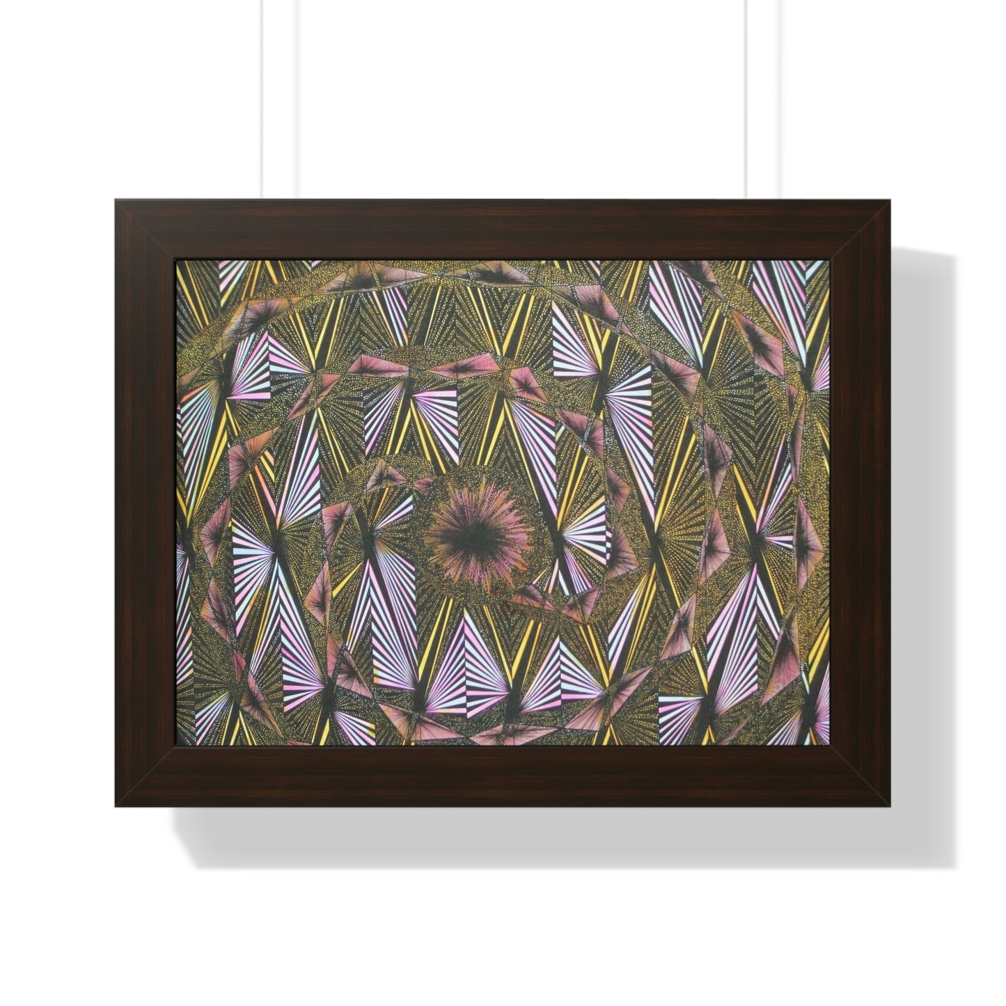 SOLAR SPECTRUM Framed Horizontal Poster