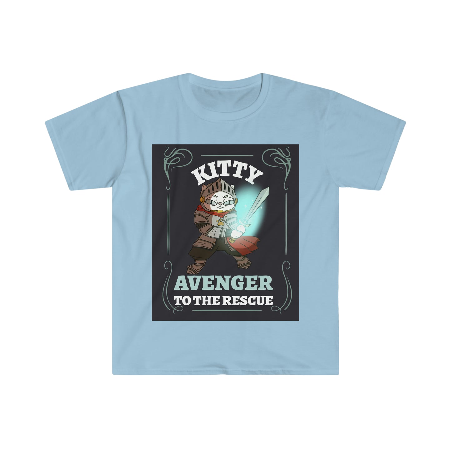 KITTY AVENGER Unisex Softstyle T-Shirt