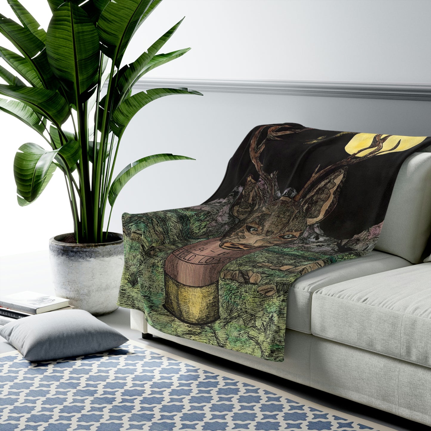 BUCKSHOT Velveteen Plush Blanket