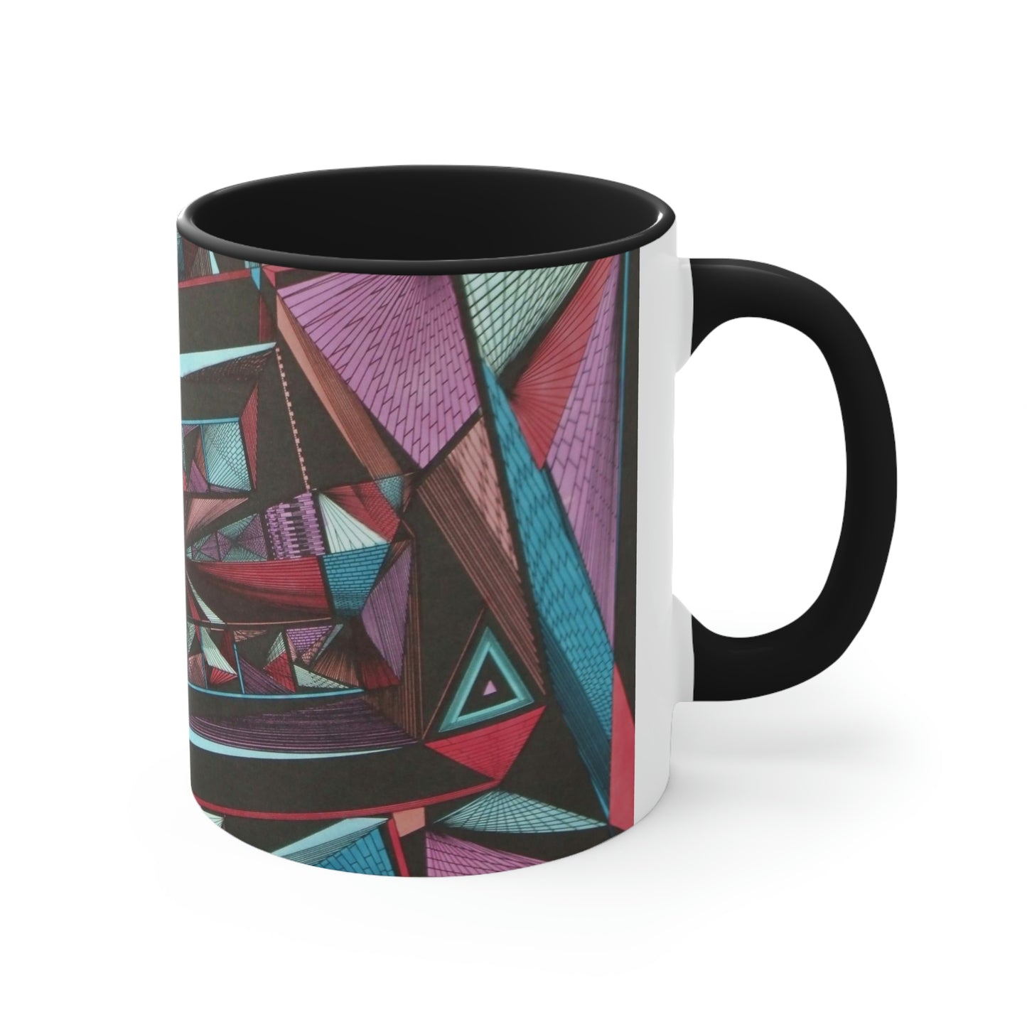 LIGHT DUO MEGALOPOLIS Accent Coffee Mug, 11oz