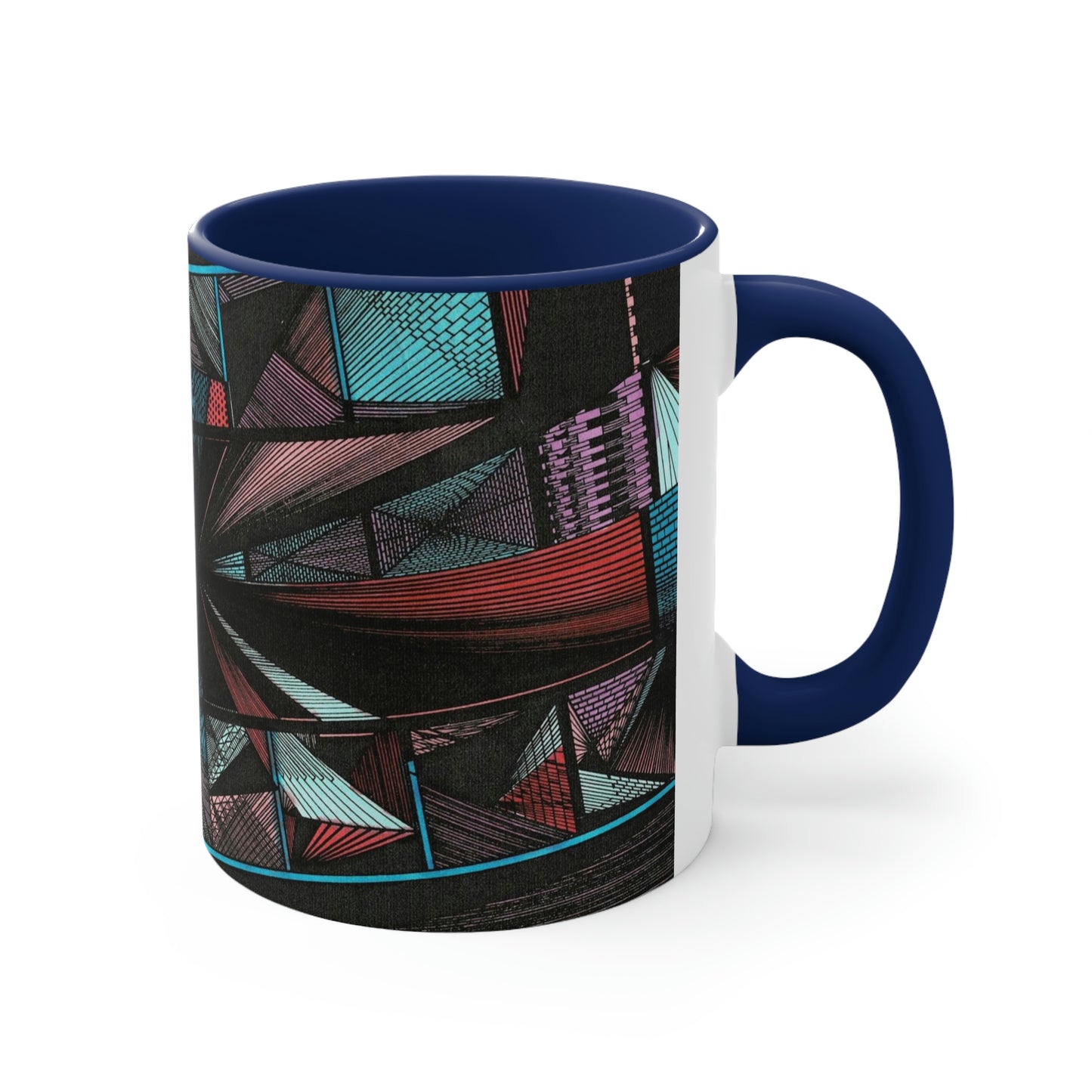 DUO MEGALOPOLIS Accent Coffee Mug, 11oz