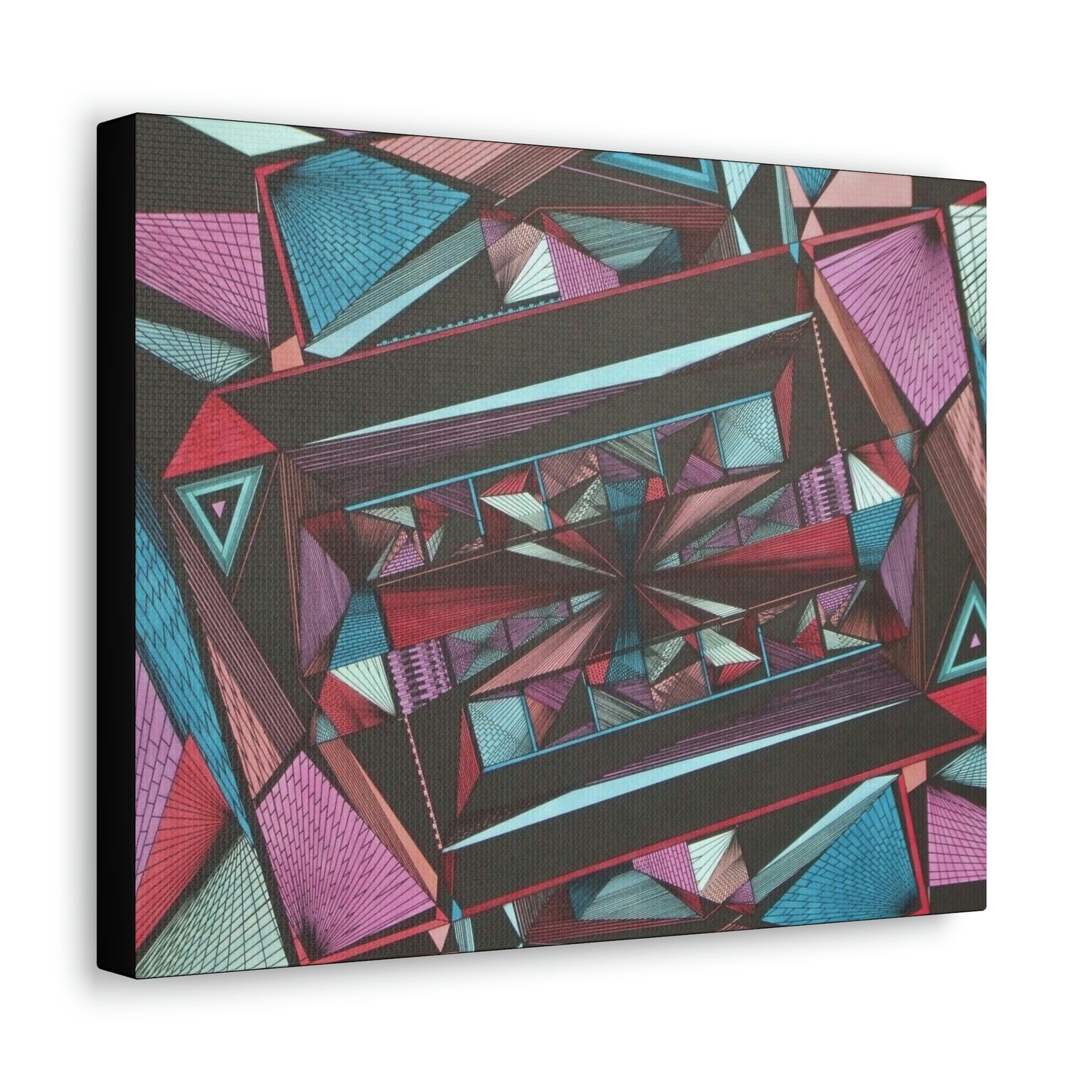 LIGHT DUO MEGALOPOLIS Canvas Gallery Wraps
