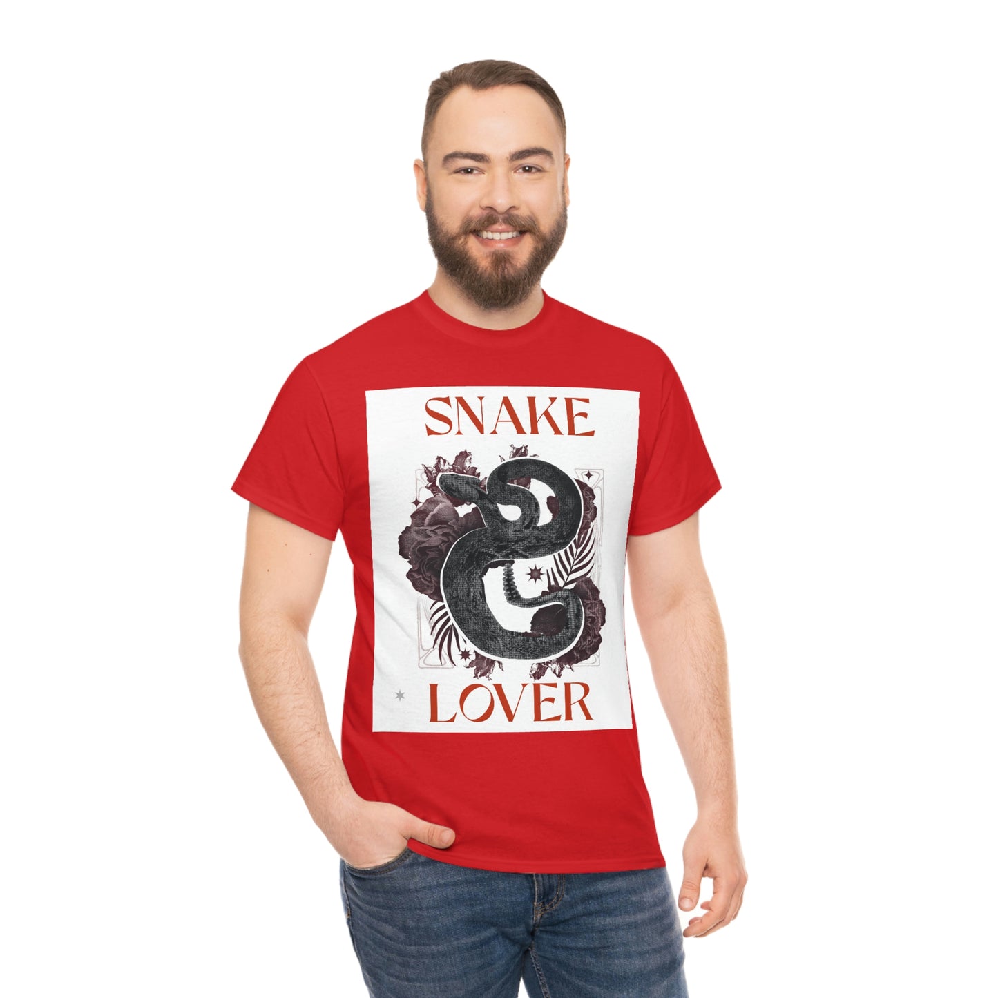 SNAKE LOVER Unisex Heavy Cotton Tee
