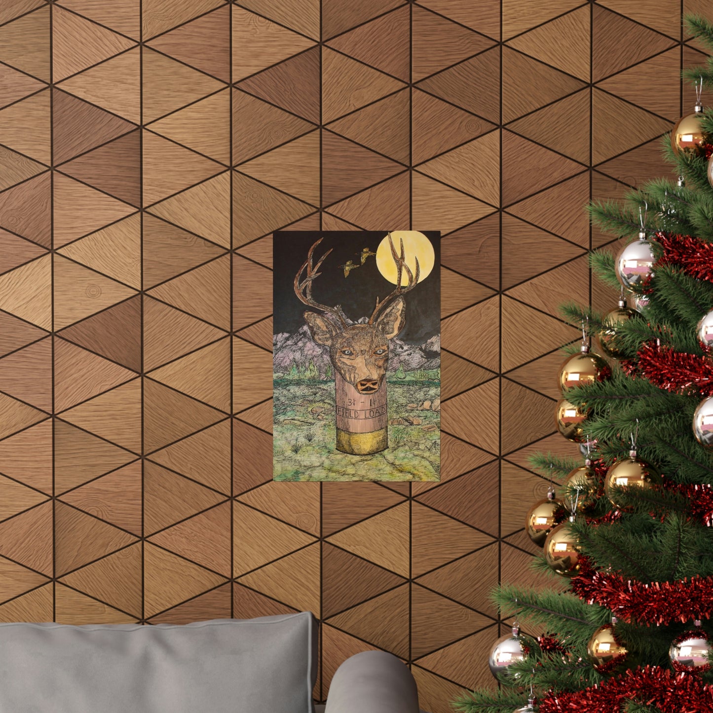 BUCKSHOT Premium Matte Vertical Posters