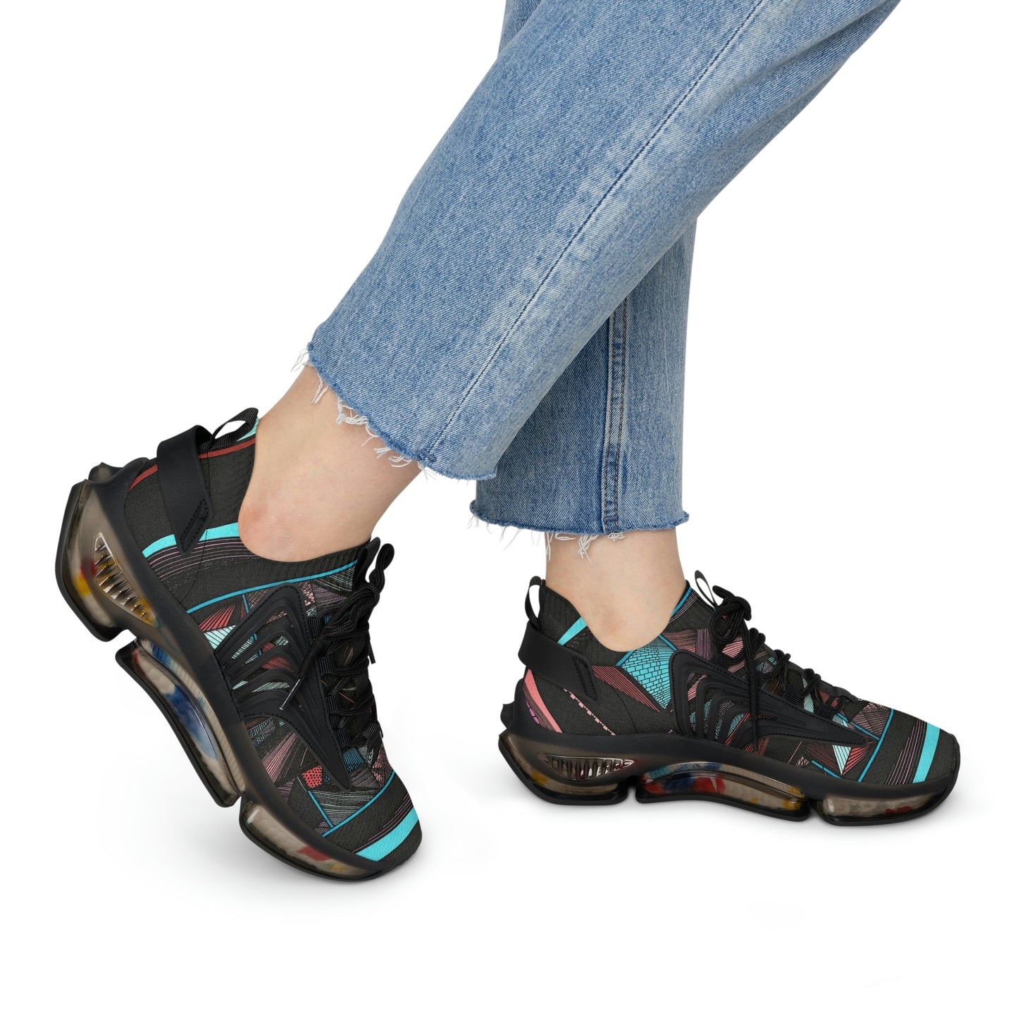 DUO MEGALOPOLIS Women's Mesh Sneakers
