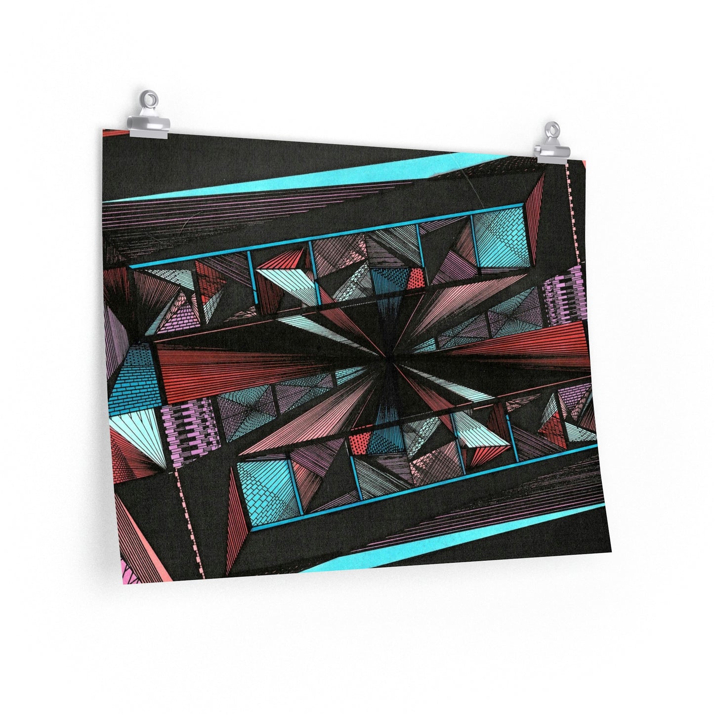 DUO MEGALOPOLIS Premium Matte horizontal posters