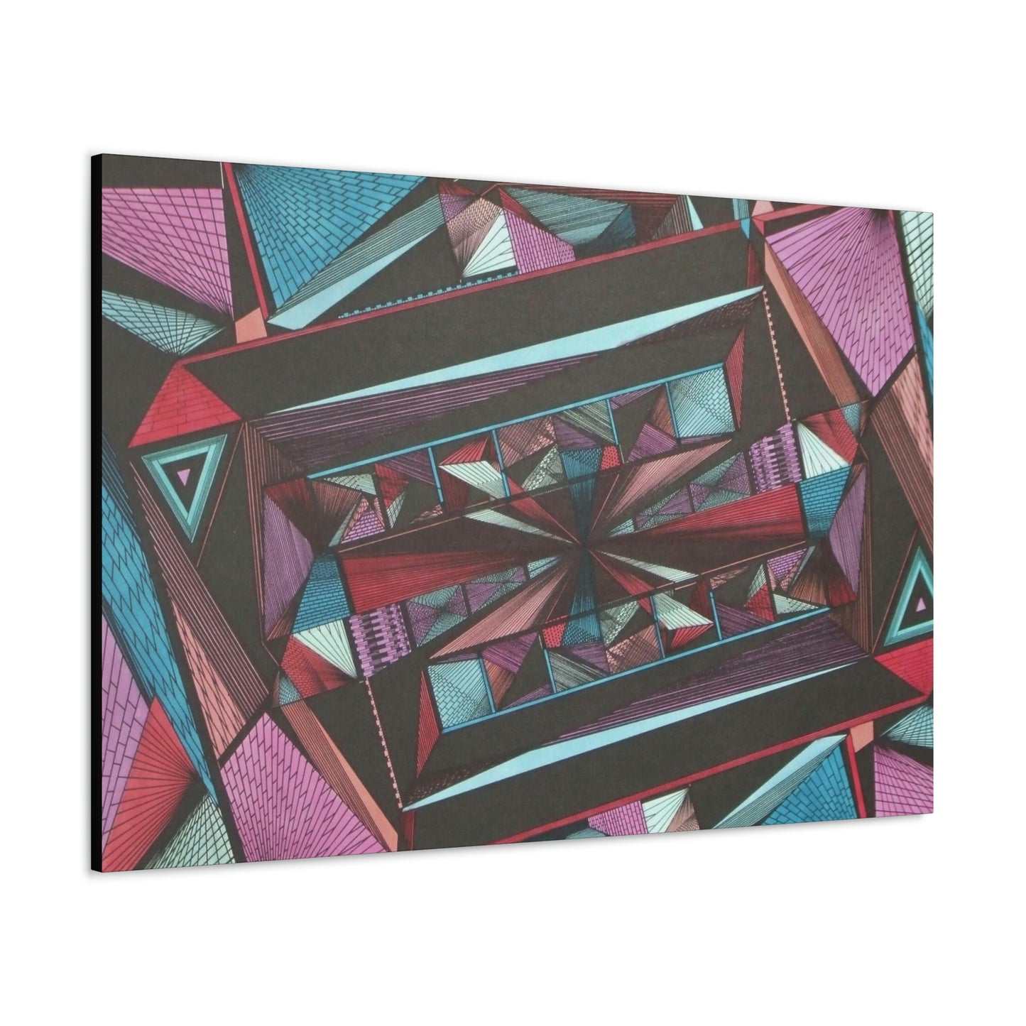 LIGHT DUO MEGALOPOLIS Canvas Gallery Wraps
