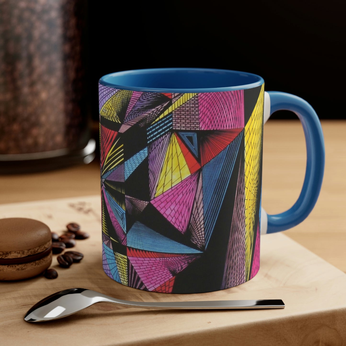 EDIFACE Accent Coffee Mug, 11oz